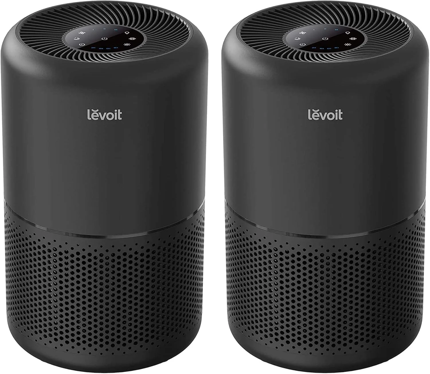 Purificateur d'air LEVOIT pour la maison, élimine les allergènes et les poils d'animaux dans la chambre, couvre jusqu'à 100 m² (1073 pi²) grâce à son moteur à couple élevé de 56 W, certifié AHAM VERIFIDE, filtre 3 en 1 avec mode nuit HEPA, élimine la