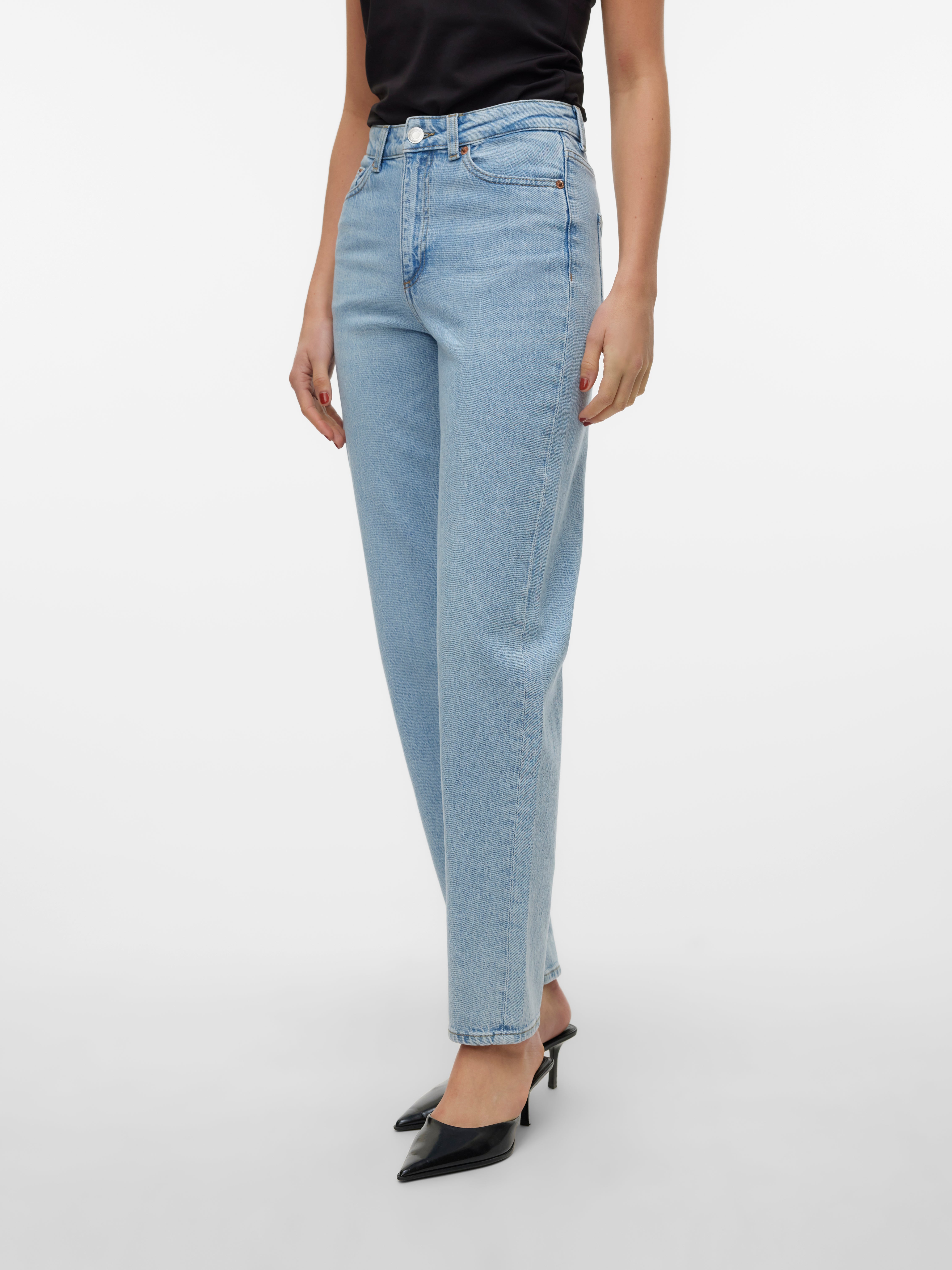 VERO MODA® VMTESSA High rise Mom Fit Jeans