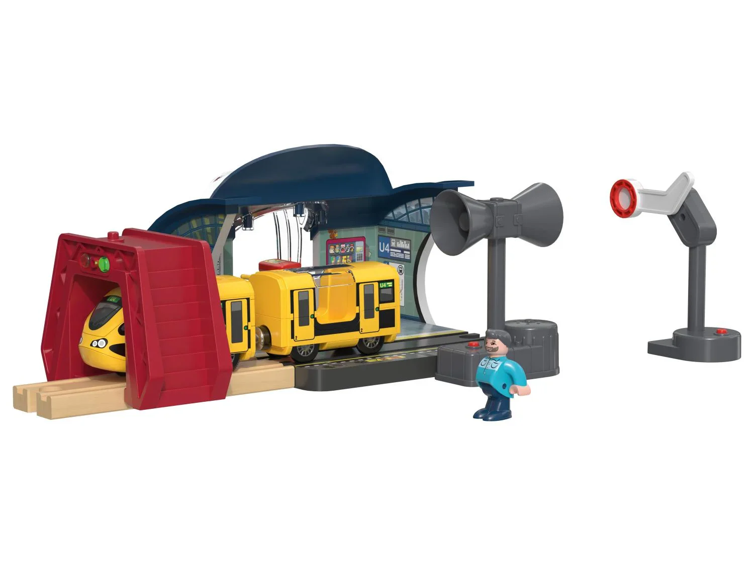 Playtive Set gare interactive ou set intervention pompiers