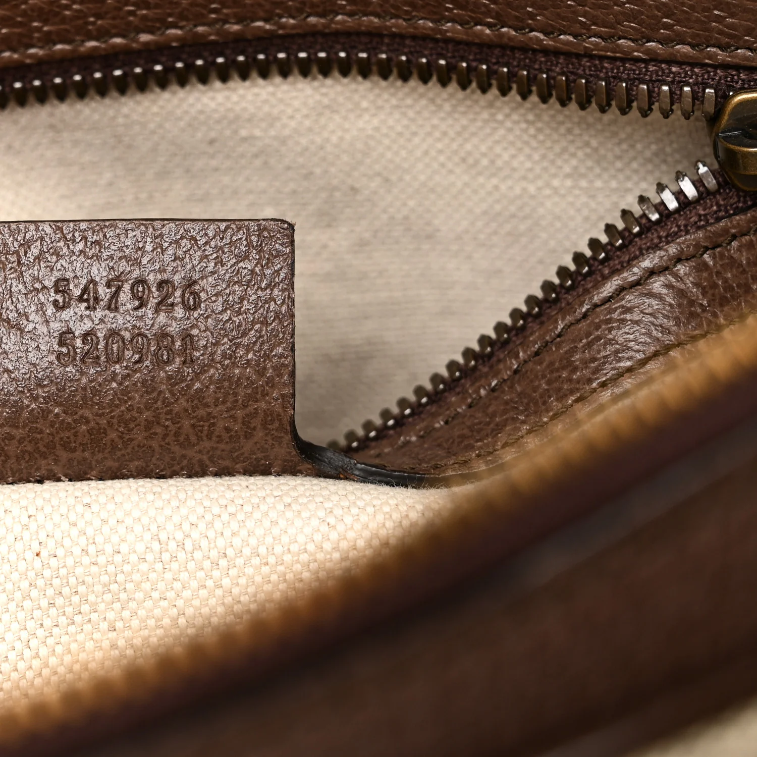GG Supreme Monogram Web Small Ophidia Messenger Bag Brown