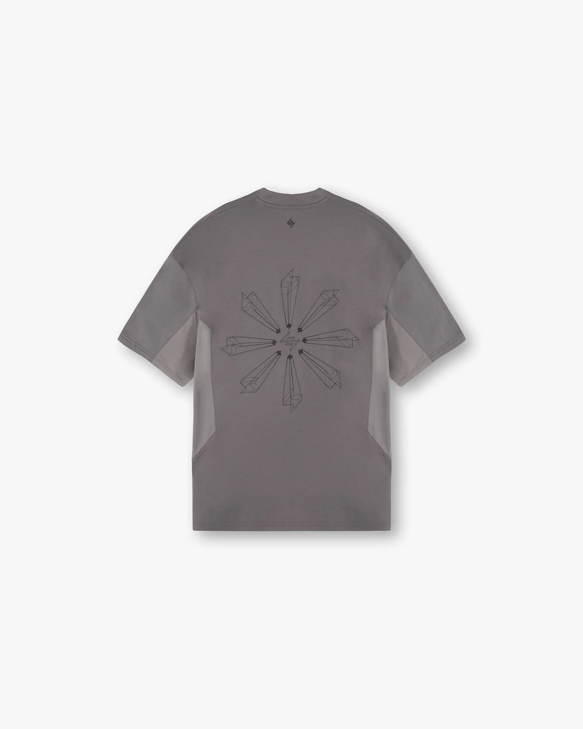 247 Uprising Oversized T-Shirt - Steel