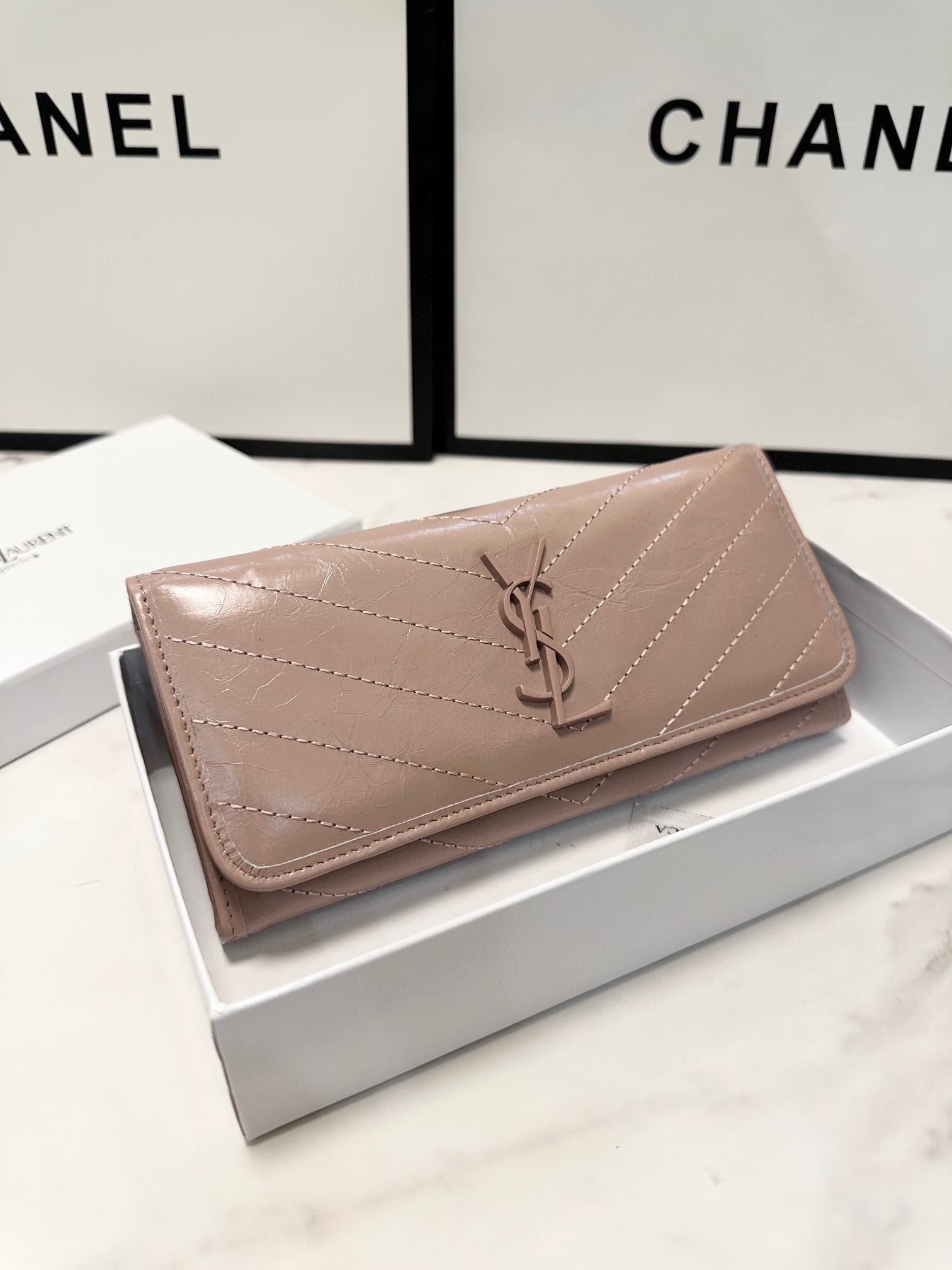 Y new arrival women wallet pink size: 19*10 cm