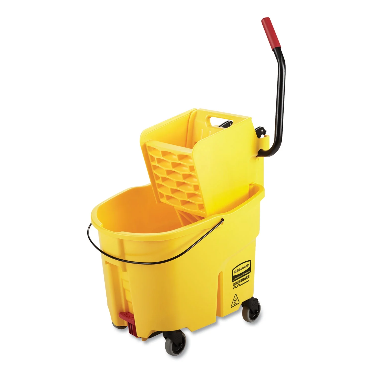 FG757888BLUE 35 Quart Wavebrake Bucket Wringer Combos#44; Blue - Image 3