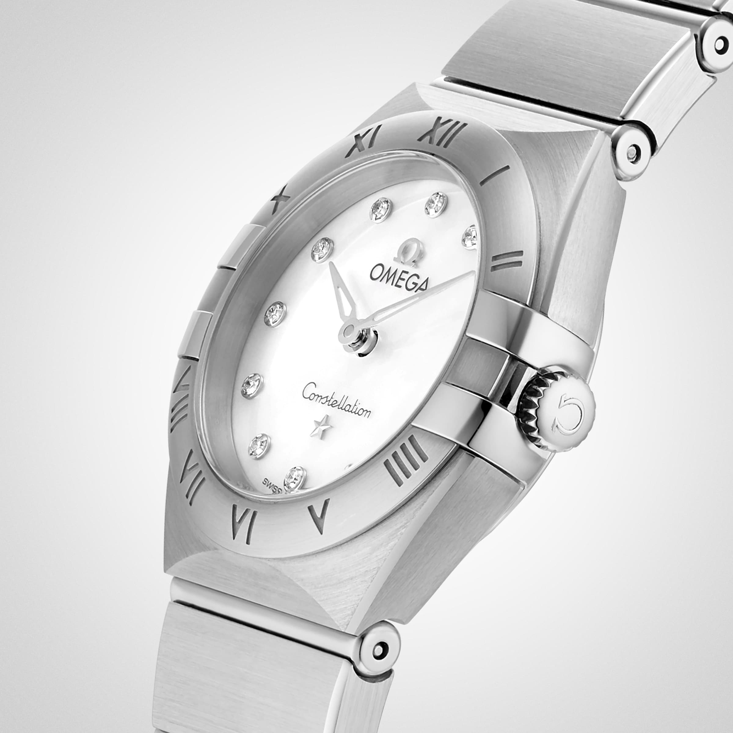 Omega Constellation Manhattan 28mm Ladies Watch-P17331612