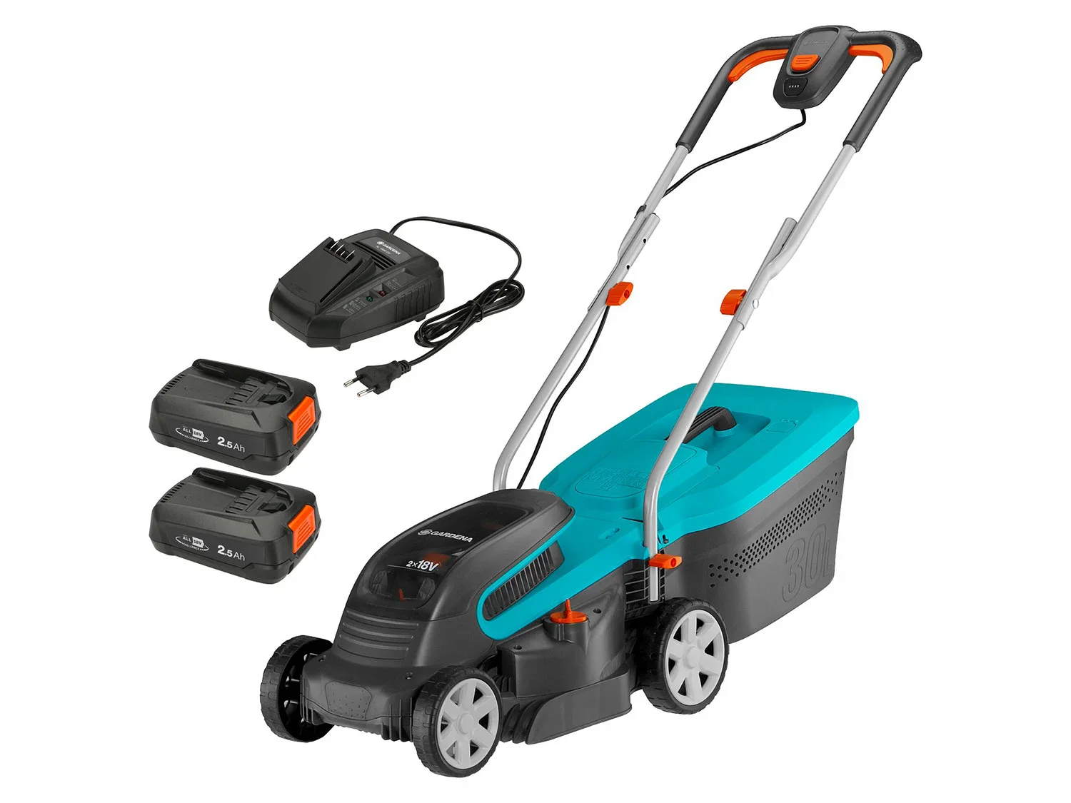Gardena Tondeuse  gazon sans fil PowerMax 32/36V Power For All