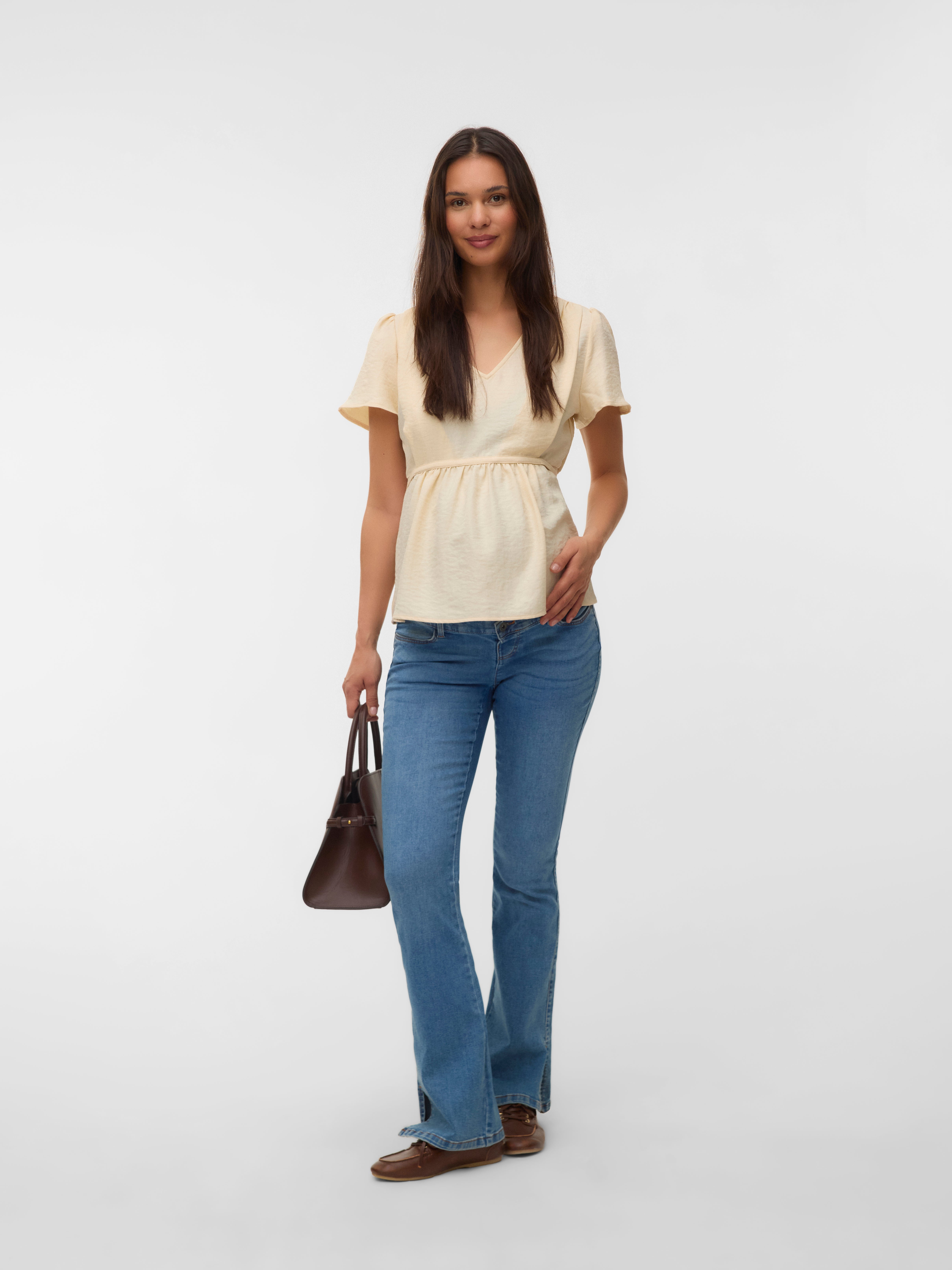 VERO MODA® Regular Fit V-Neck Top