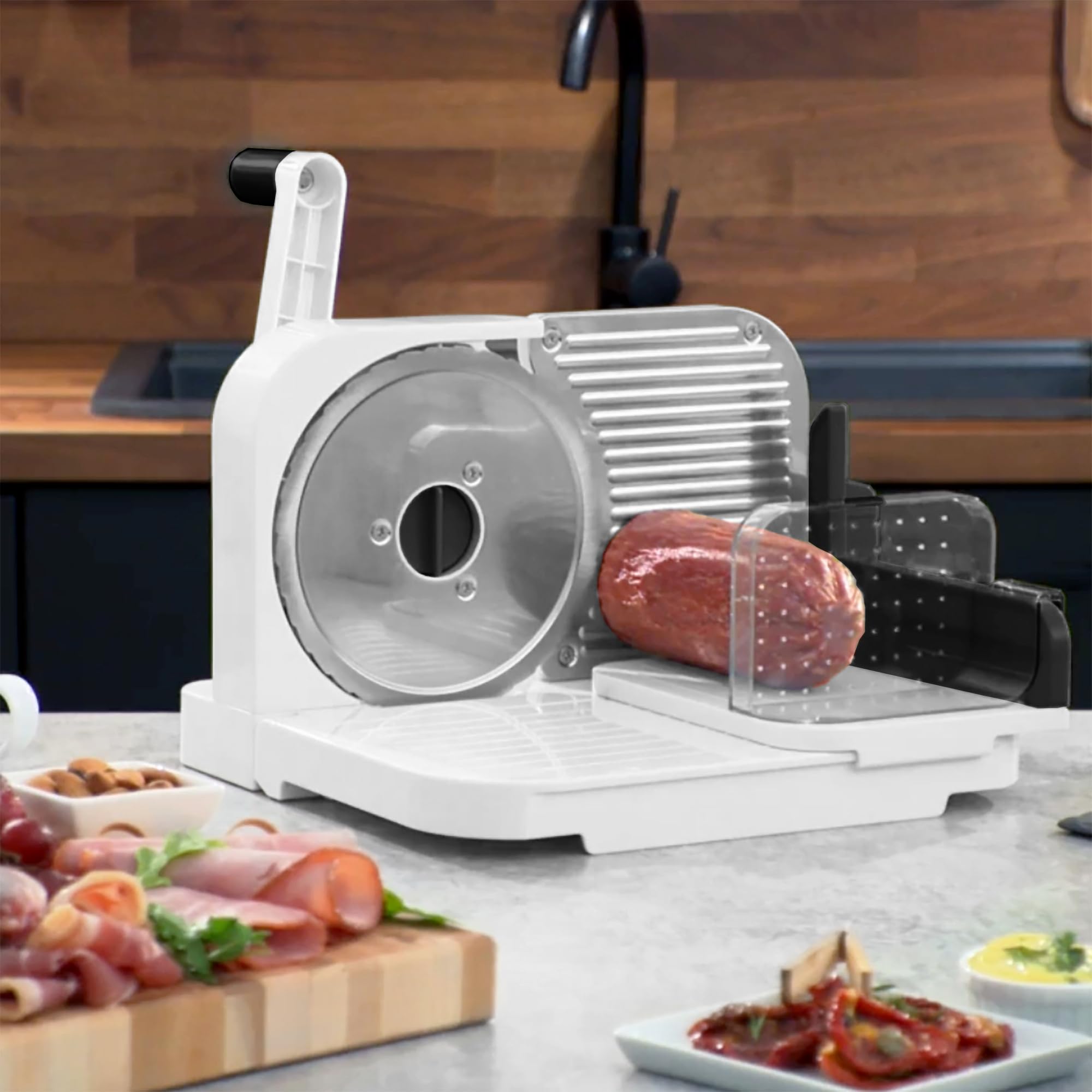Deli Slicer, Slices Meat, Cheese, Bread, 6.5