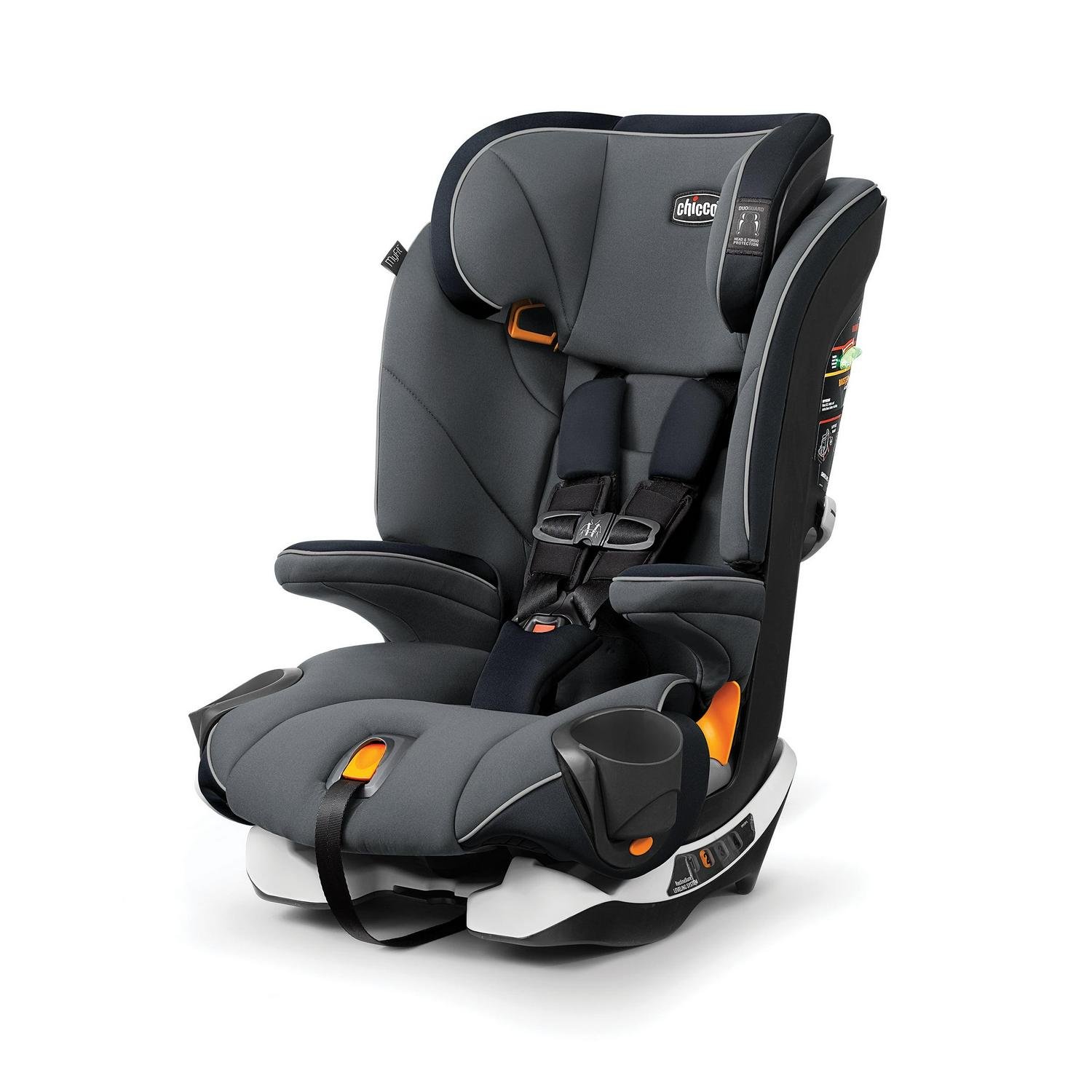 MyFit Harness and Booster Car Seat Fathom (Grey/Blue)  New