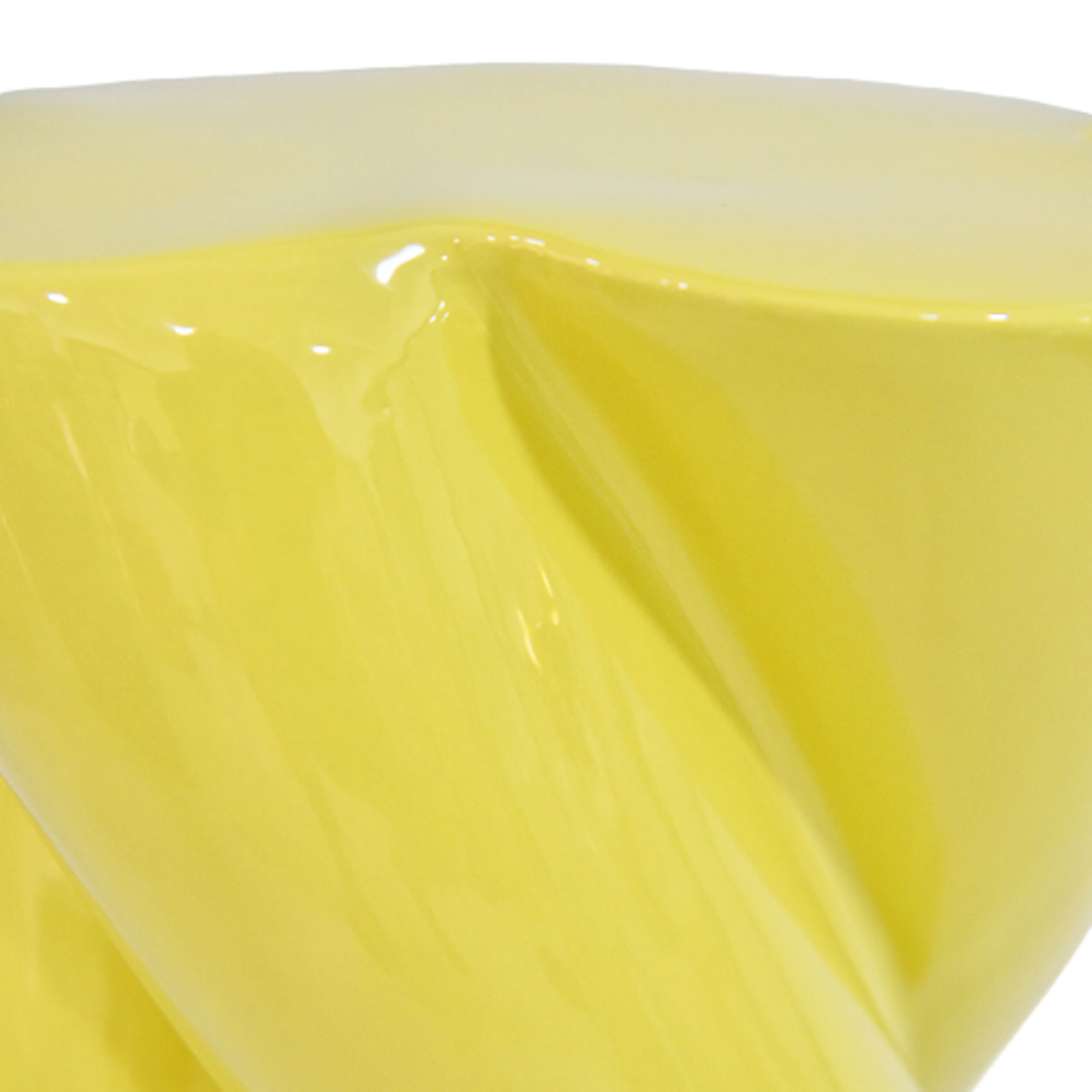Swirl Stool Butter Yellow