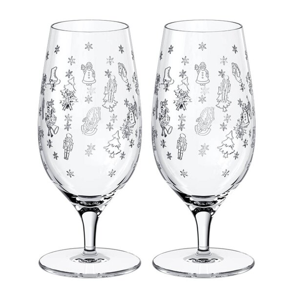 Toy's Delight ølglass i krystall 30 cl 2 stk