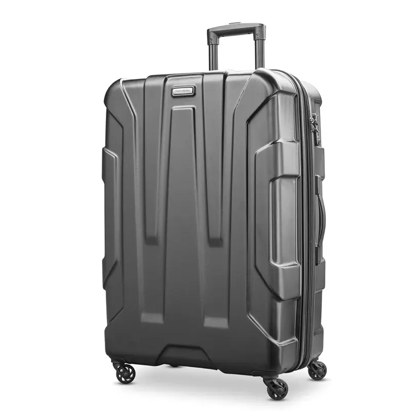 Black Centric Large Spinner Checked Luggage | 5138-YGPKX - SAMSONITE OUTLET