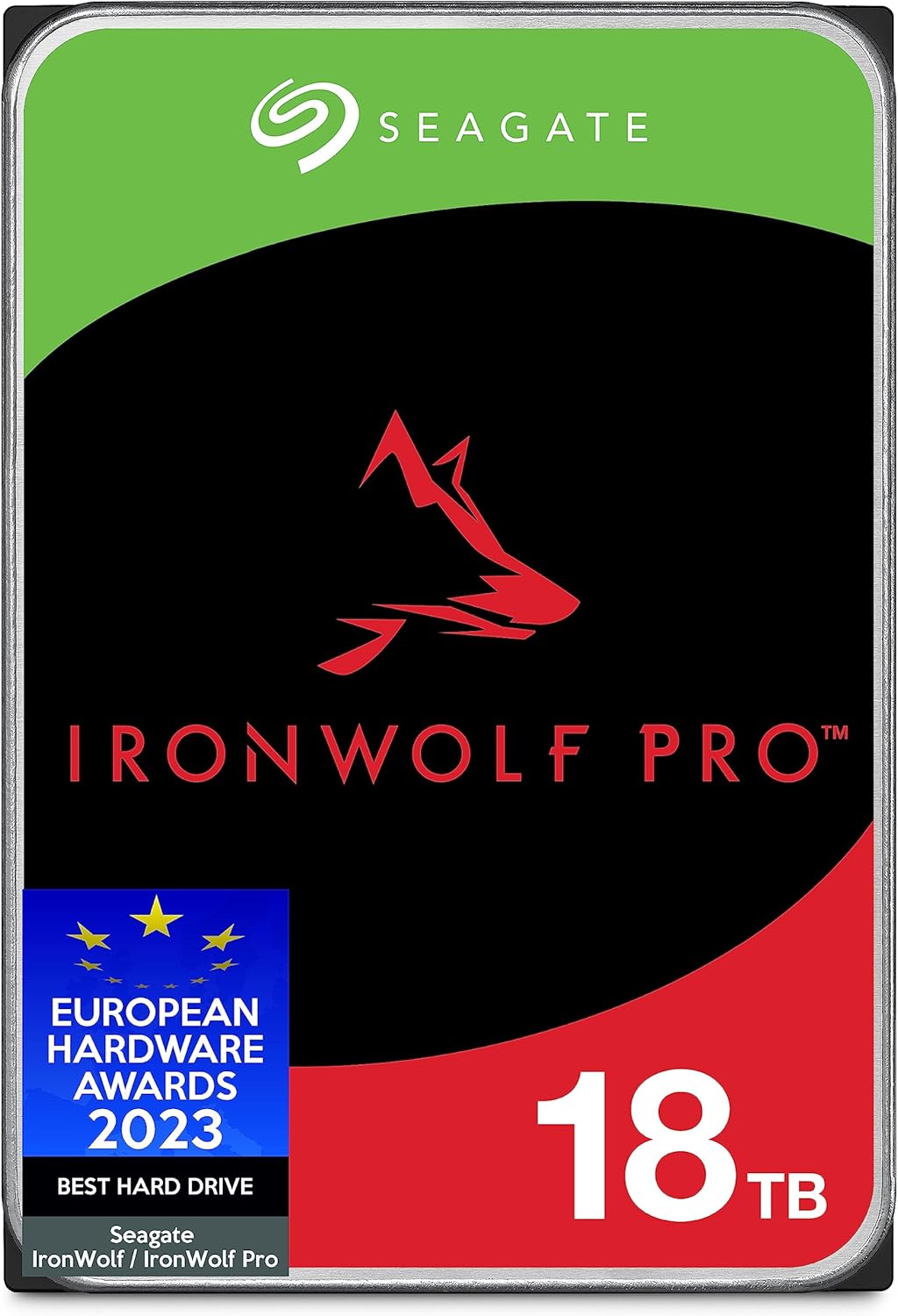 Seagate IronWolf Pro 18TB NAS HDD  ST18000NE000 SATA 6Gb/s 3.5