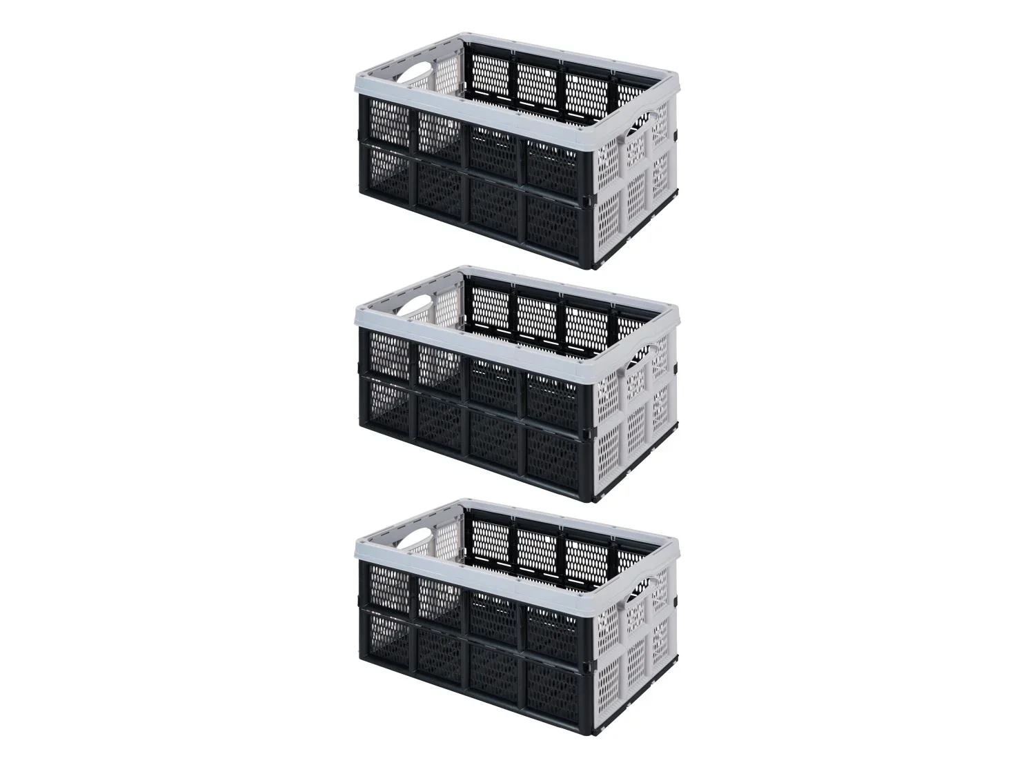 W5 Lot de casiers pliants