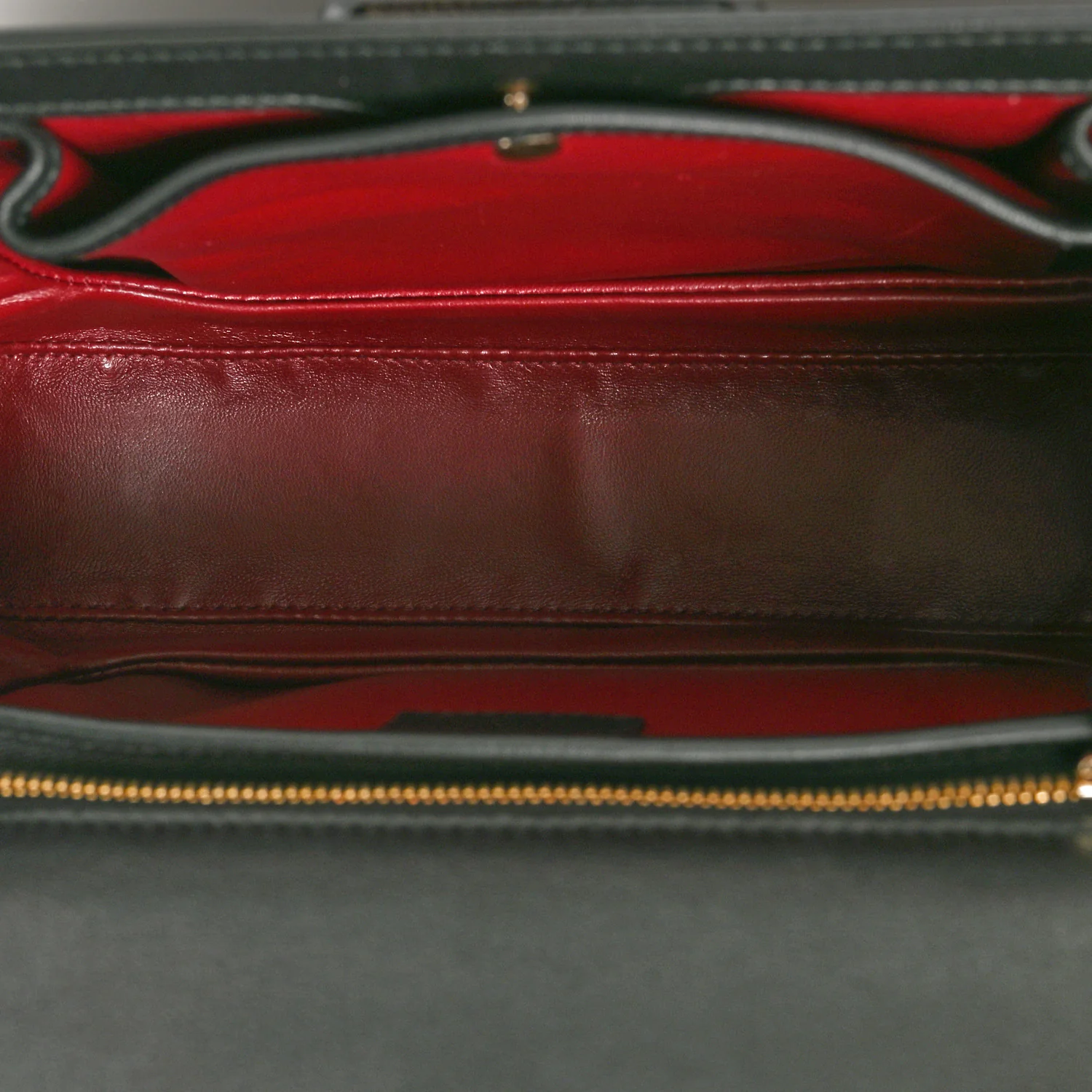 Skipper Calf Web Medium Bamboo 1947 Top Handle Bag Black