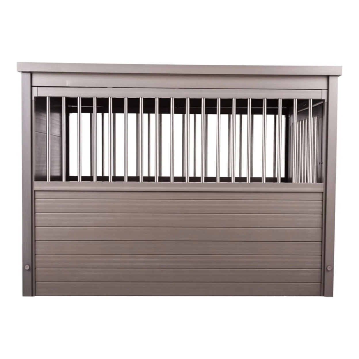 Dog Crate End Table Grey Large(L) Image 3