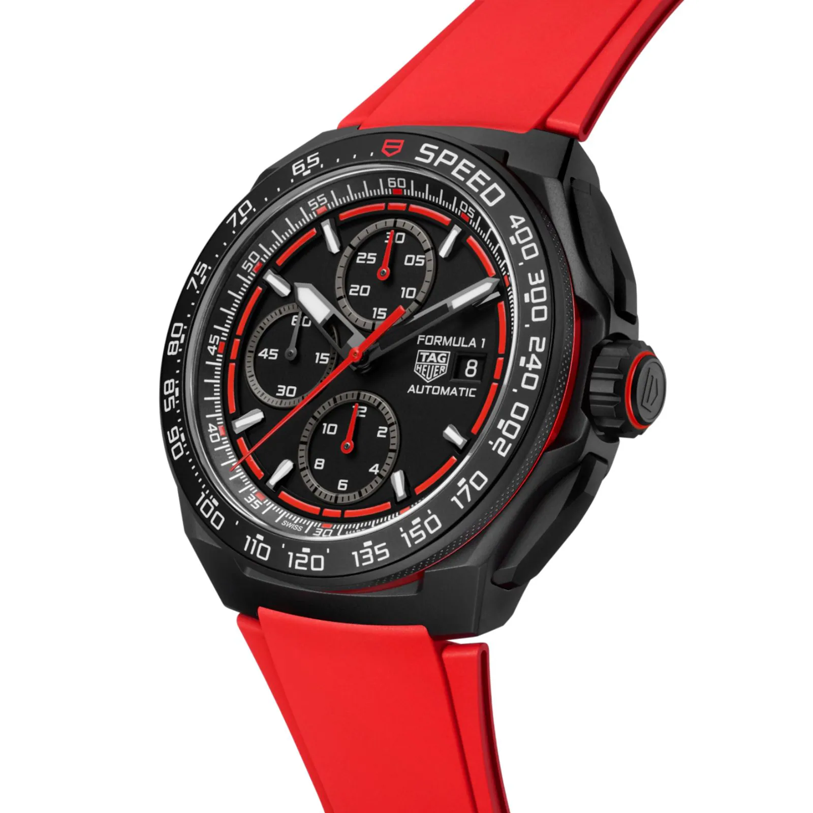 【Super Clone】TAG Heuer Formula 1 Chronograph Automatic 44mm Mens Watch Red CBZ2085.FT8093