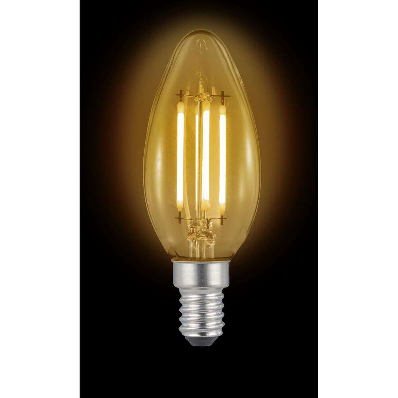 Ampoule LED E14 x3 blanc chaud 4,5W=40W 470lms classe F