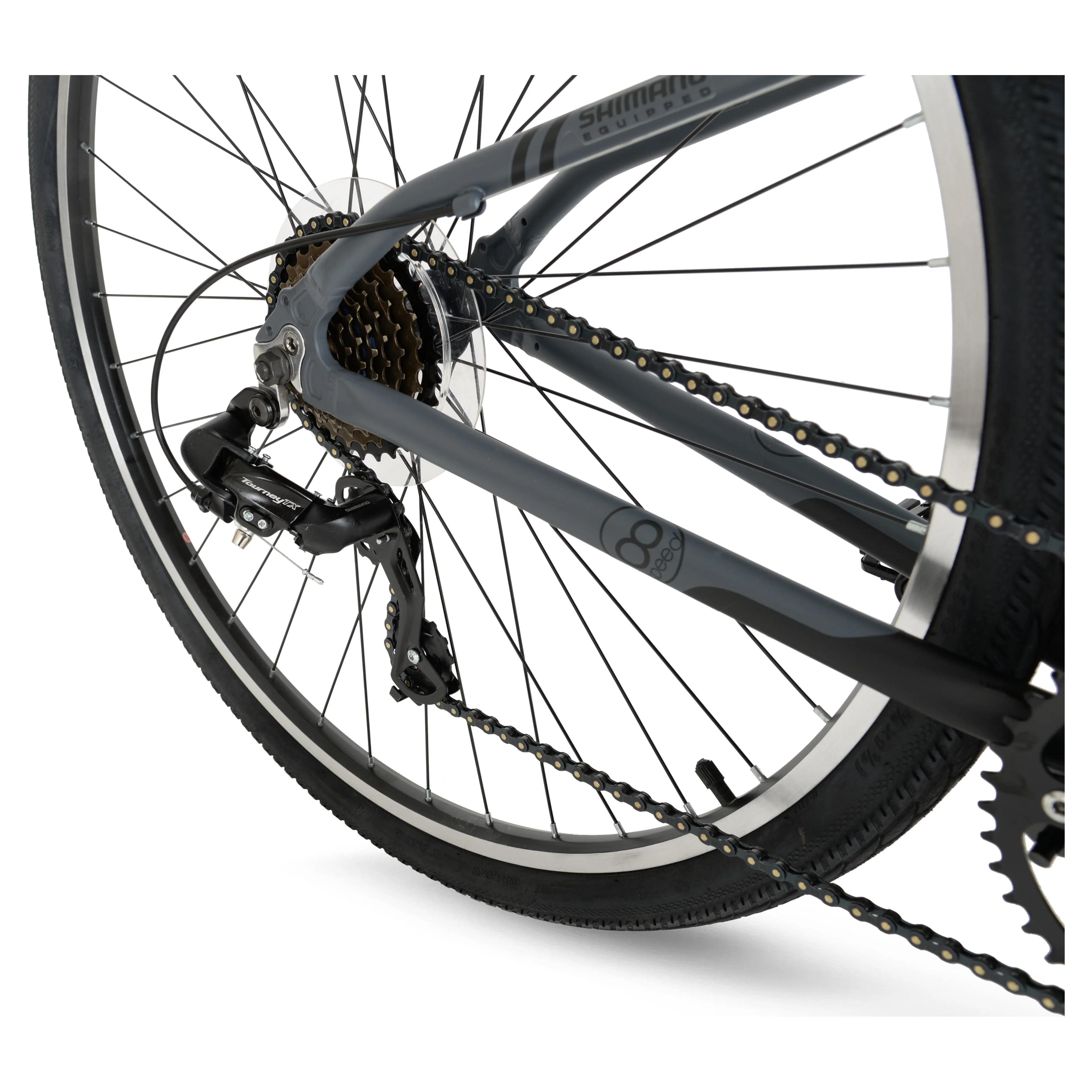 700c Urban Bike for Adults, Gray, Character Group: Urban - Image 7