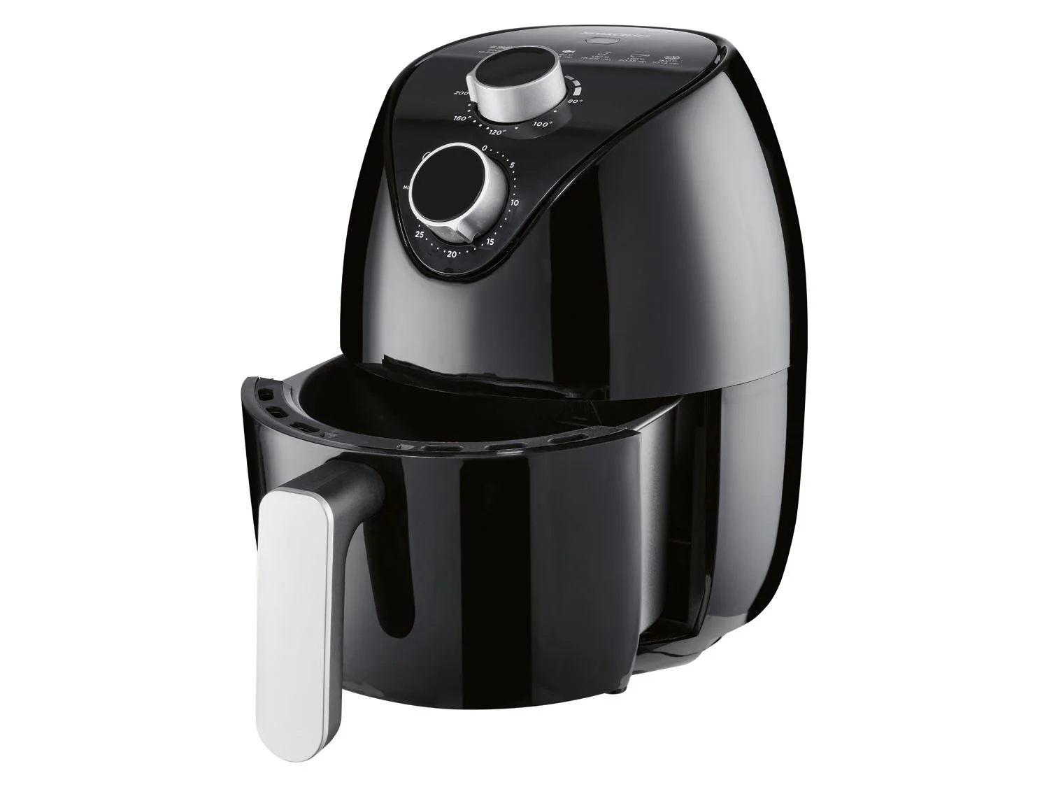Friteuse à air chaud SILVERCREST KITCHEN TOOLS SHLF 1000 A1, 1000 W, avec minuterie