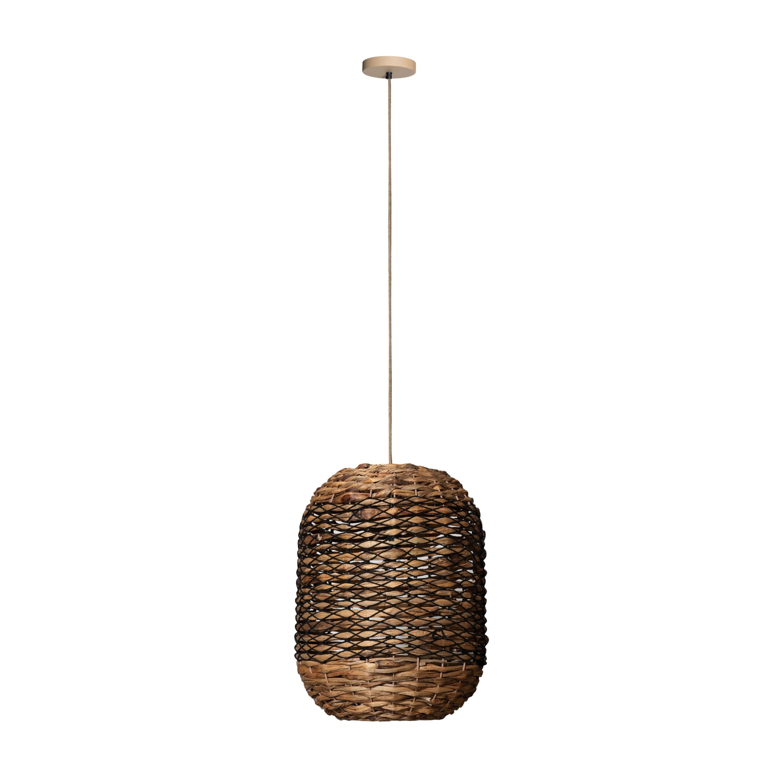 Niva Pendant Natural 37x37x40cm