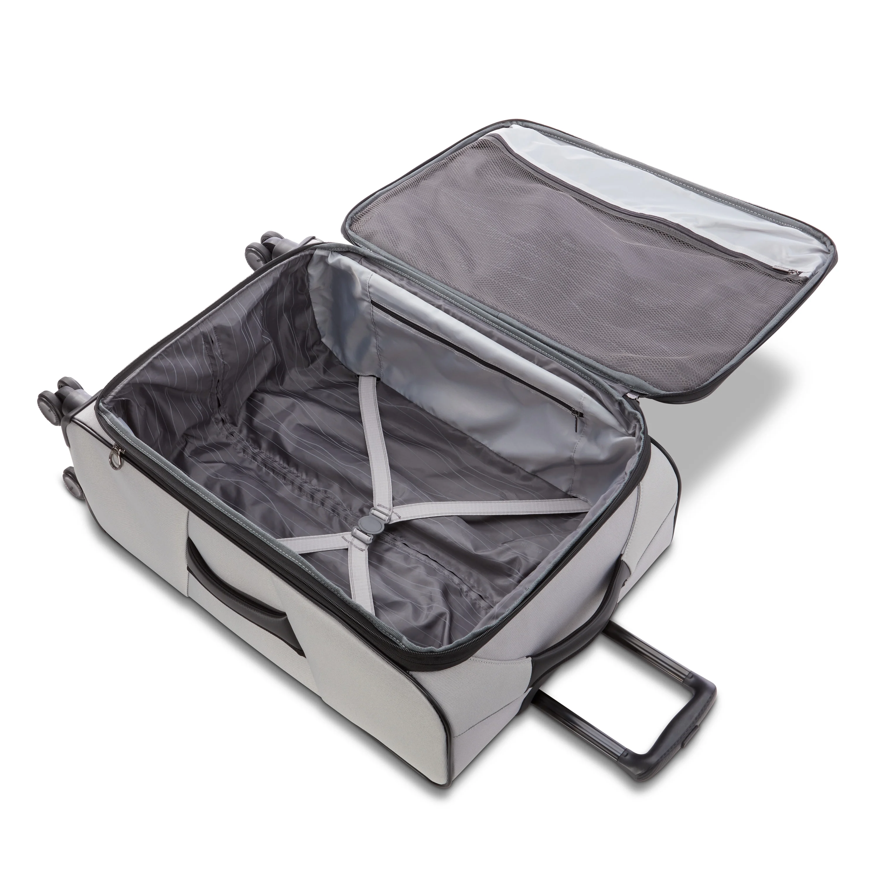 X-Lite 3-Piece Luggage Set with Spinner Wheels Light Grey(Light Grey) - Image 5