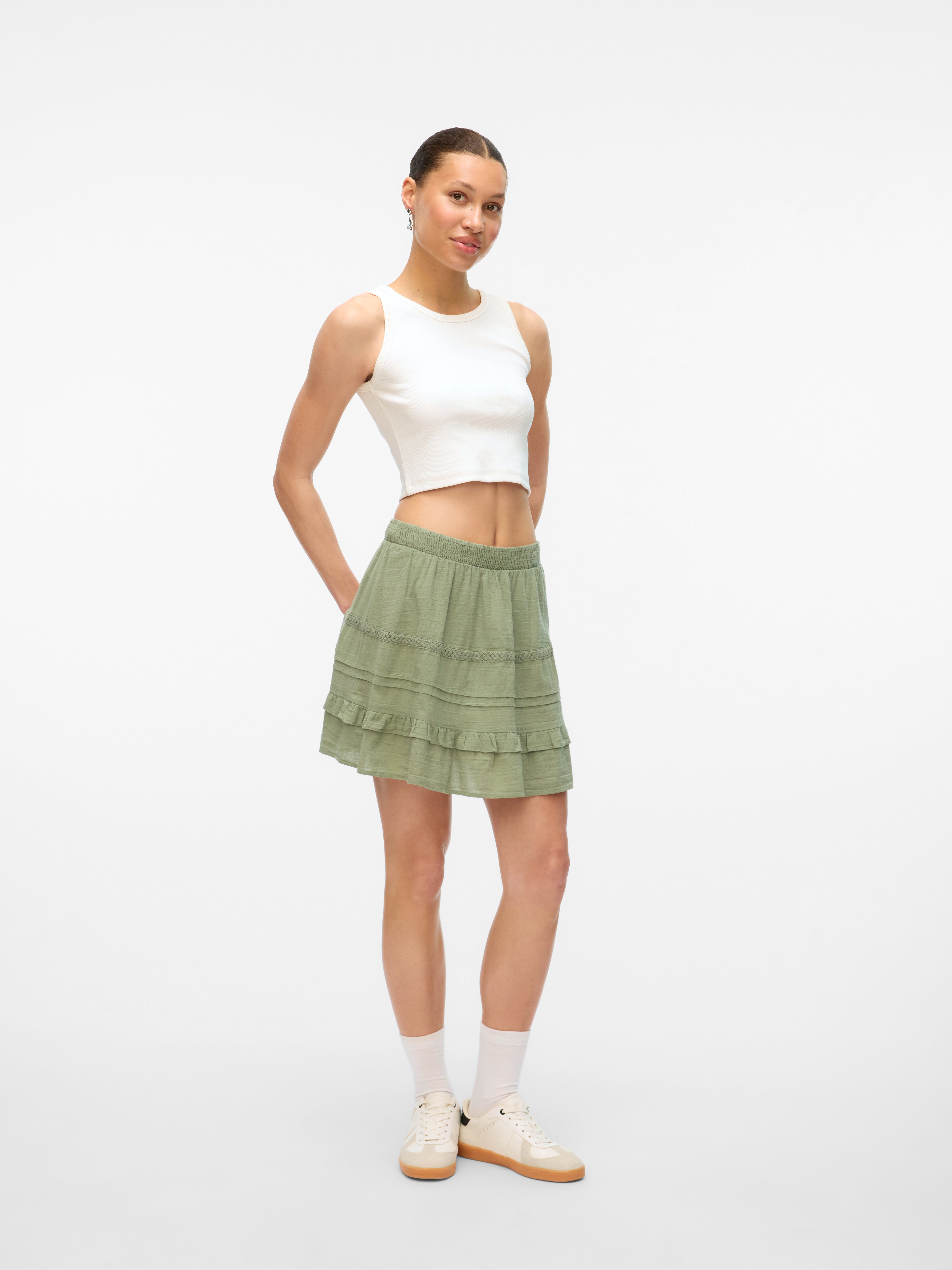 VERO MODA® VMPRETTY Mid waist Short skirt