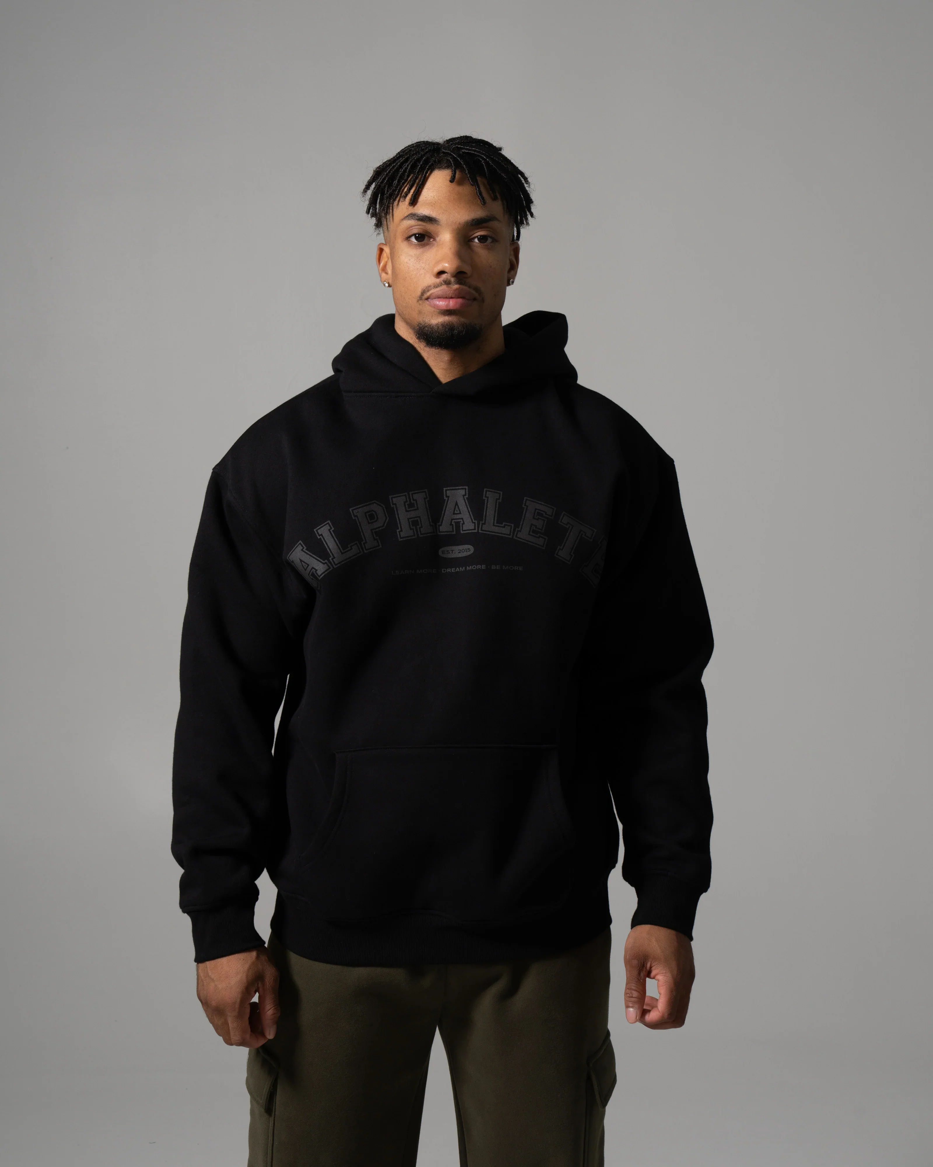 Varsity Hoodie - Black