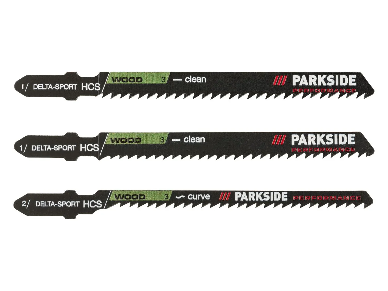 PARKSIDE PERFORMANCE Lames de scie sauteuse PPSTZ 3 A, 3 pices
