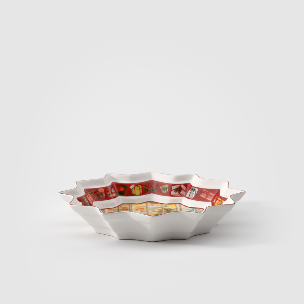 Toy's Fantasy Bowl - Multi-colored, 14.6 oz, Premium Porcelain