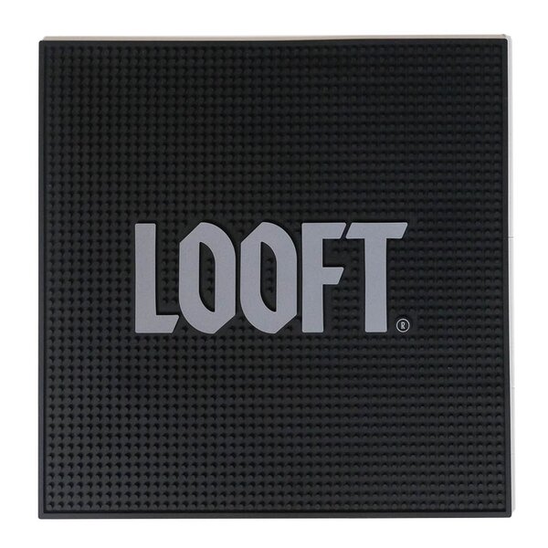 Barmatte medium 43x43 cm svart