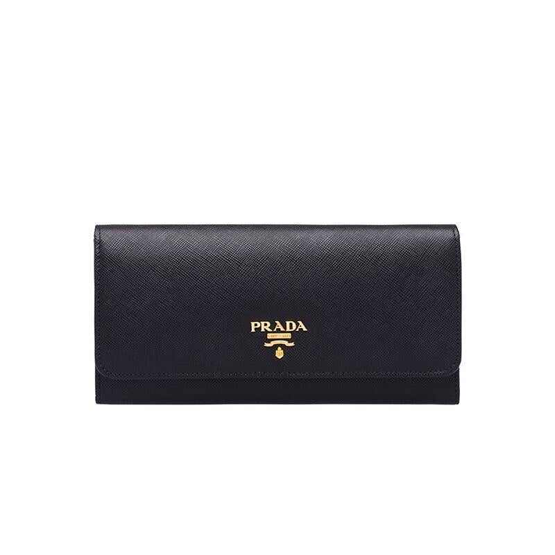 PRADA(プラダ) サフィアーノレザー 財布 ブラック