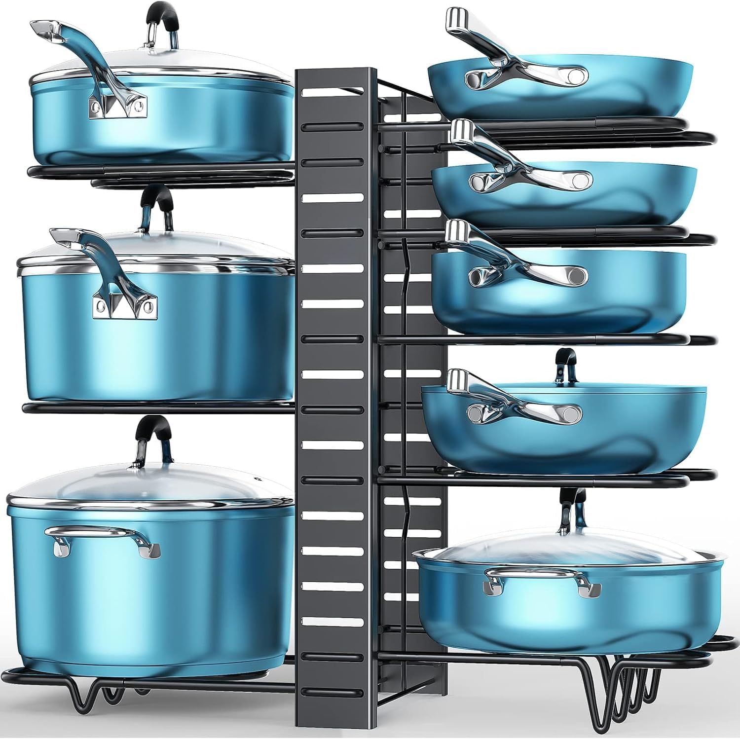 ORDORA Pots and Pans Organizer Under Cabinet 16.6