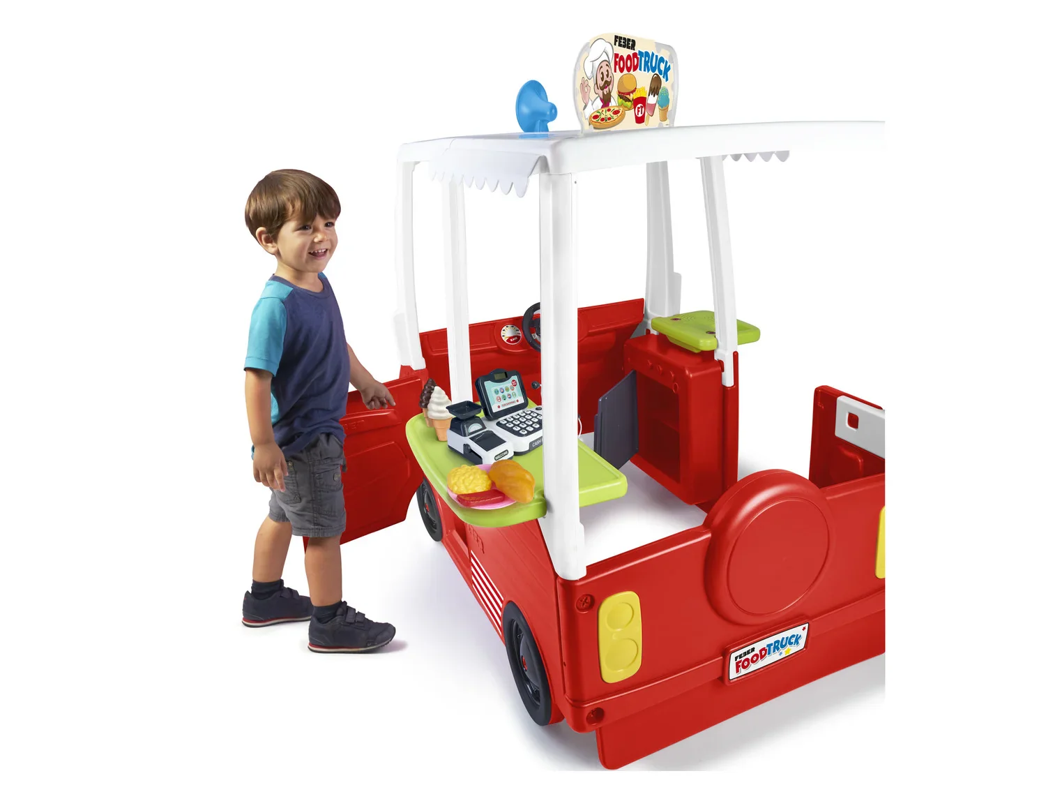 FEBER Camionnette  glace 2 en 1