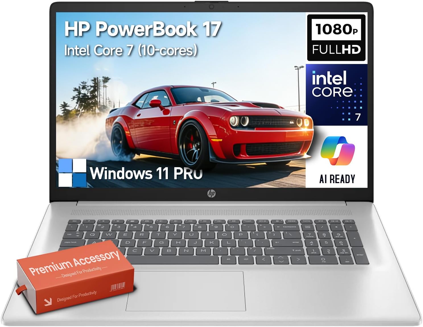 HP 2026 Powerbook 17 Inch Laptop Computer  17.3