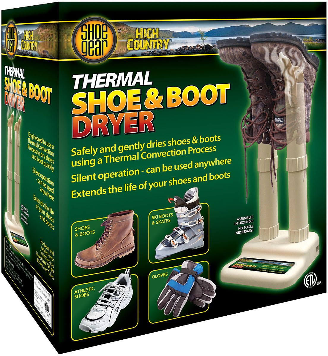 Shoe Gear Thermal Boot & Shoe Dryer