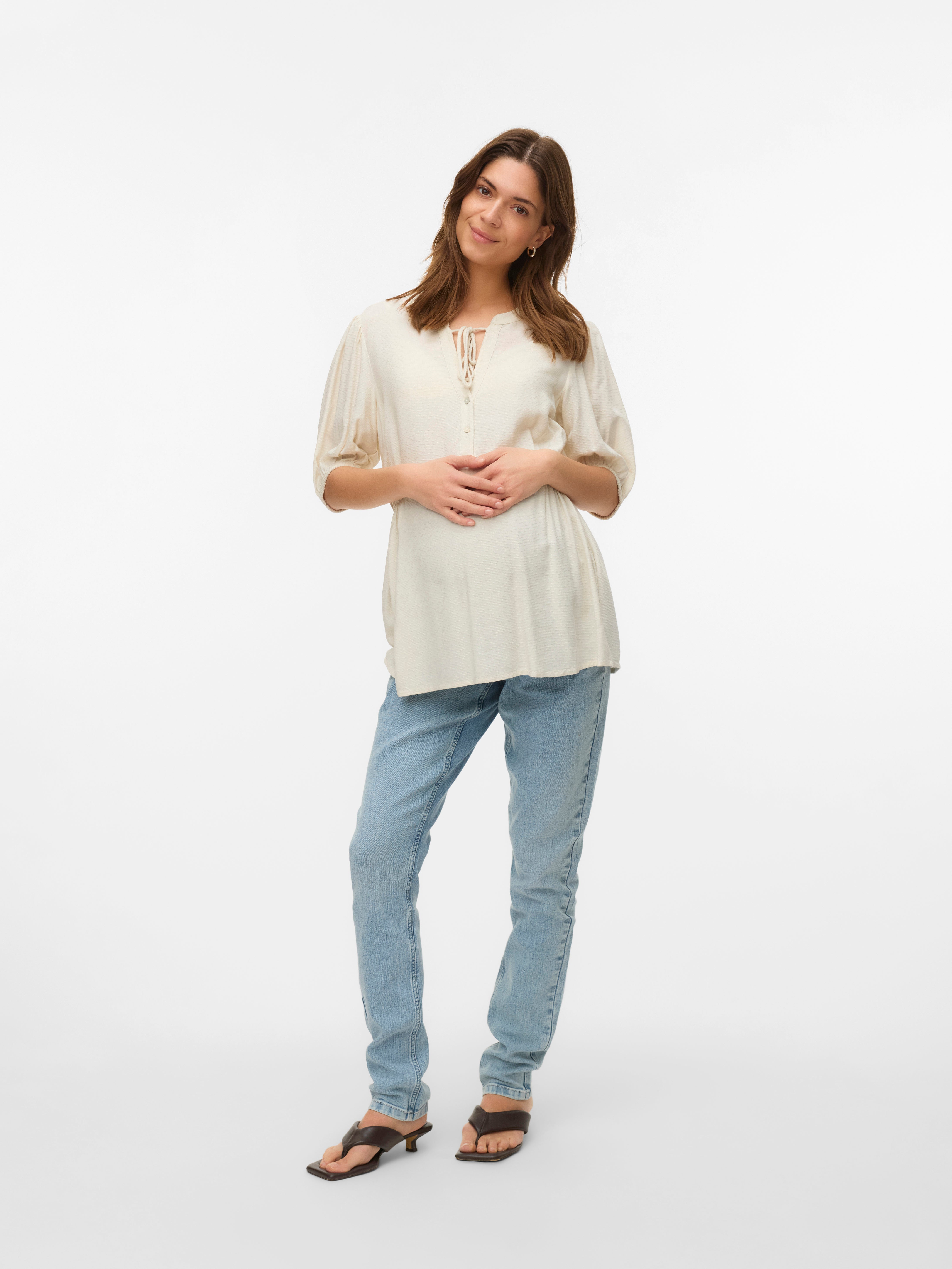 VERO MODA® Regular Fit China Collar Top