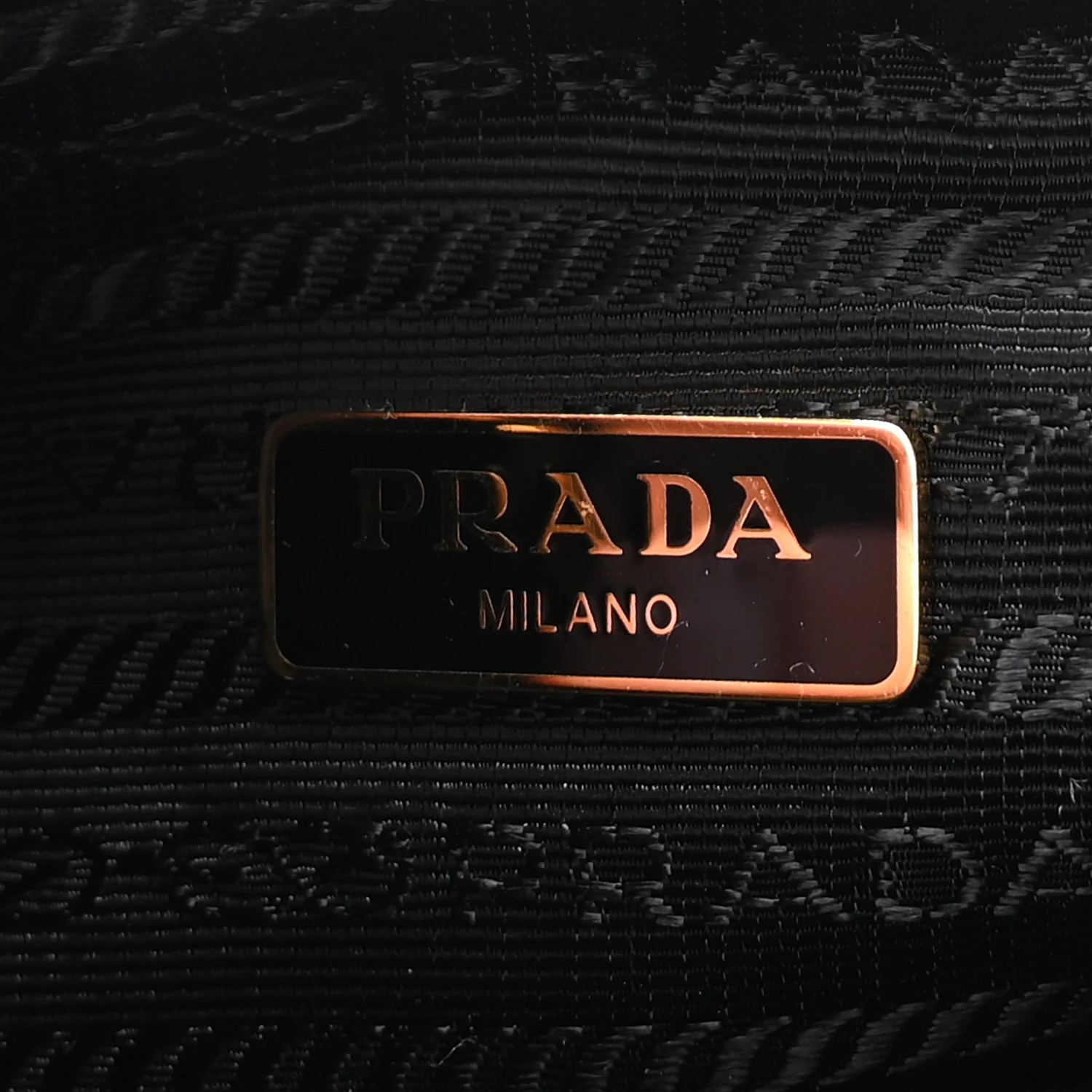 Patent Naplak Re-Edition 2005 Shoulder Bag Black