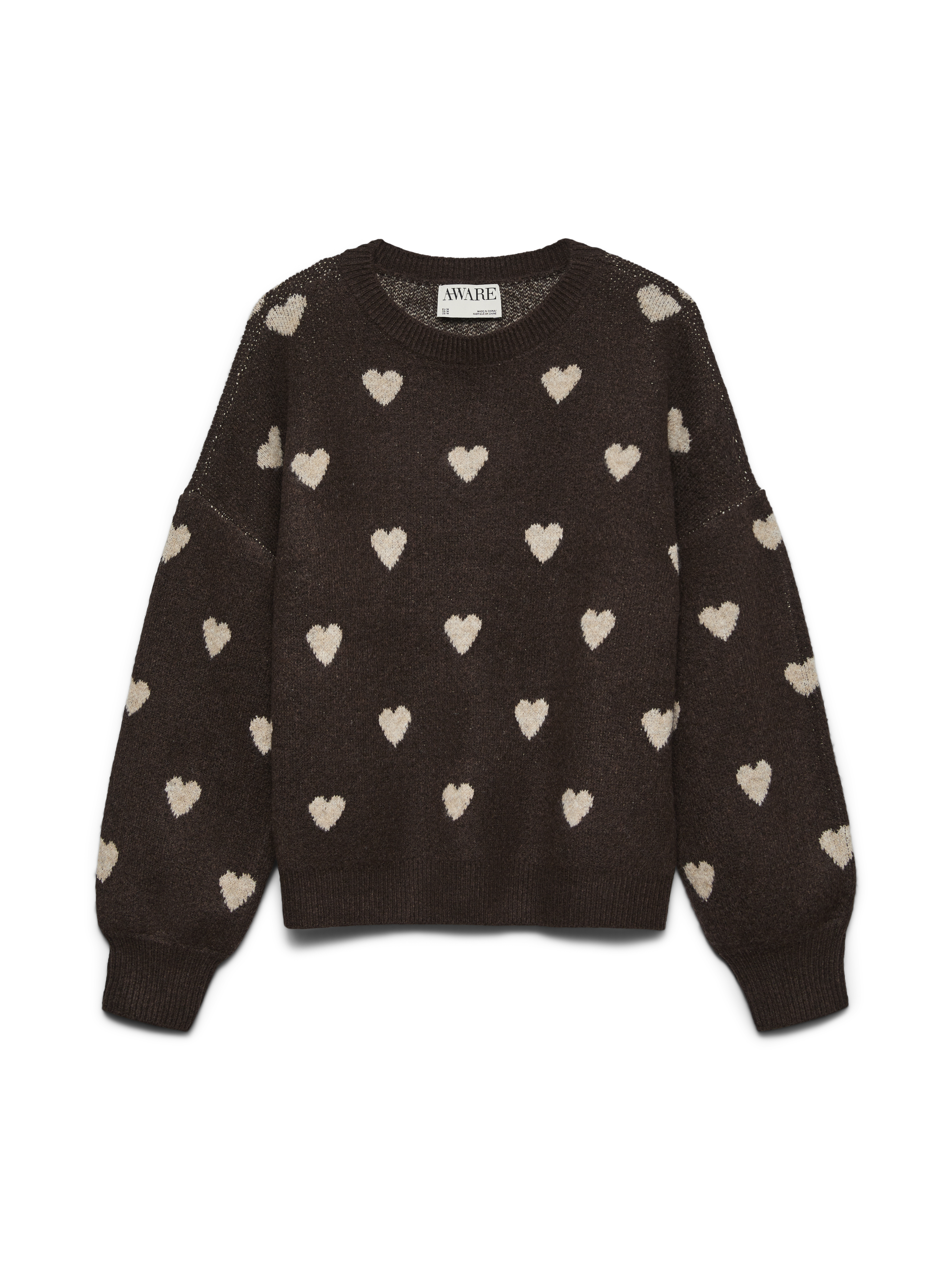 VERO MODA® AWHEART Knitted pullover
