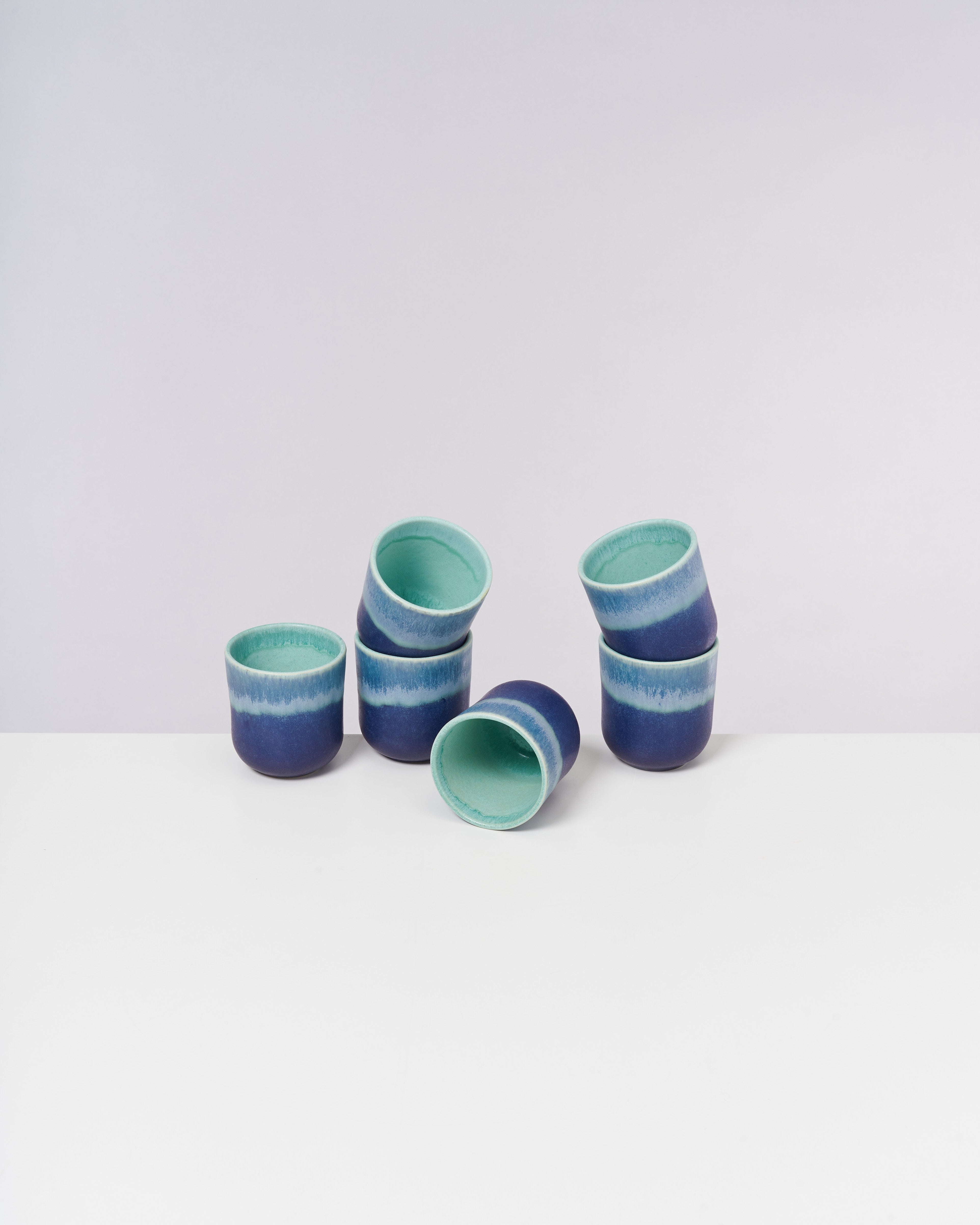 COPA ALTO - SMALL CUP TURQUOISE DARK BLUE