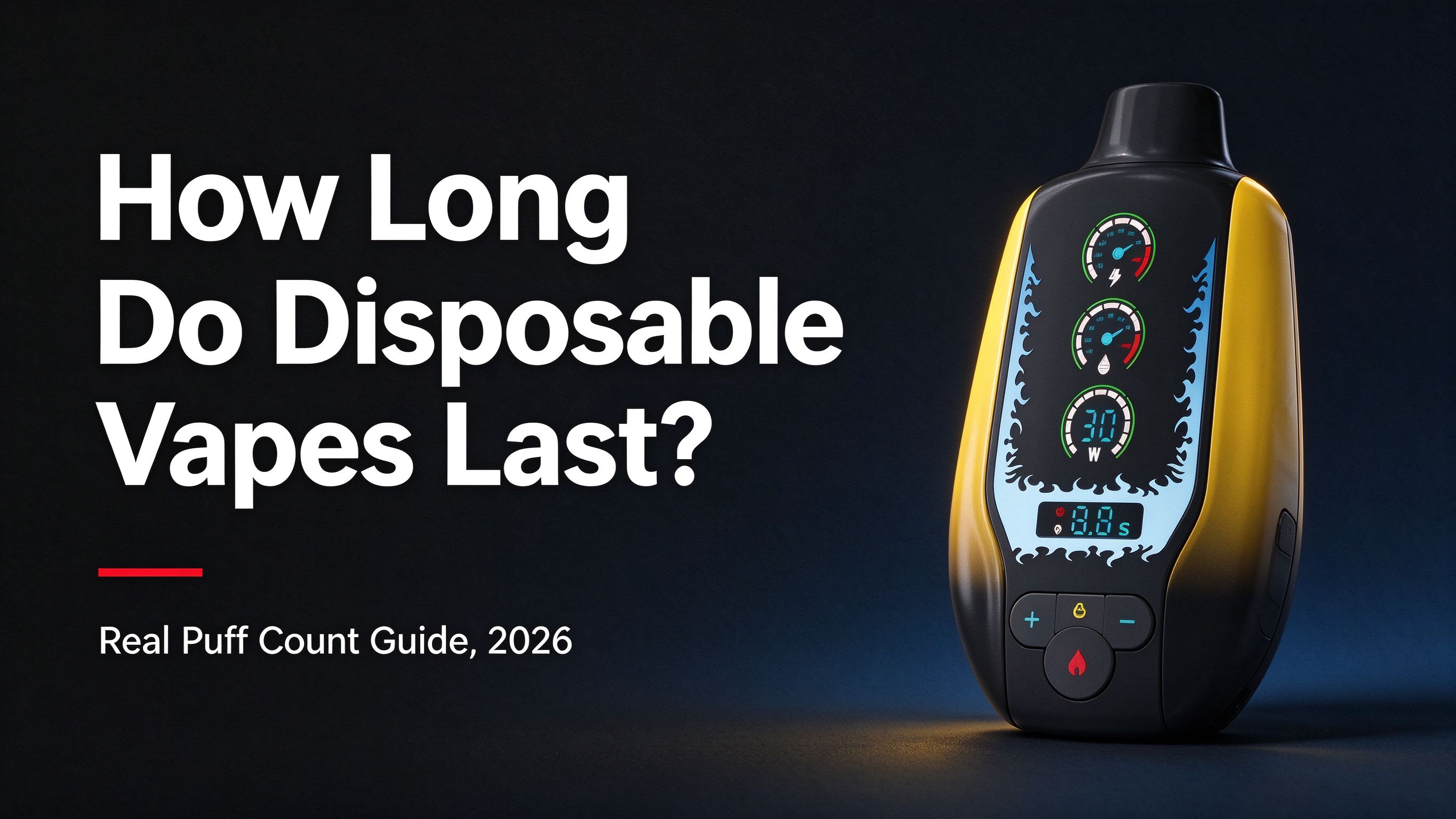 How long do disposable vapes last, real puff count guide featuring Airvante ONE TANK 40K