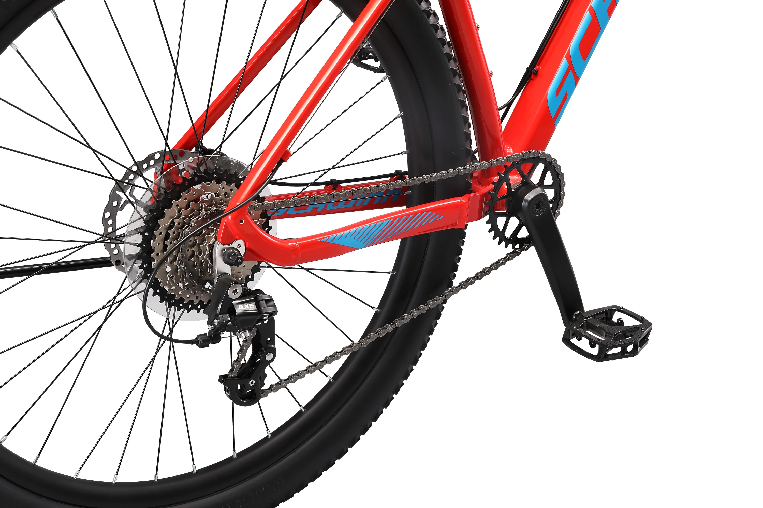 29 in Axum DP Mens Mountain Bike, Red, 19 in Frame Image 6