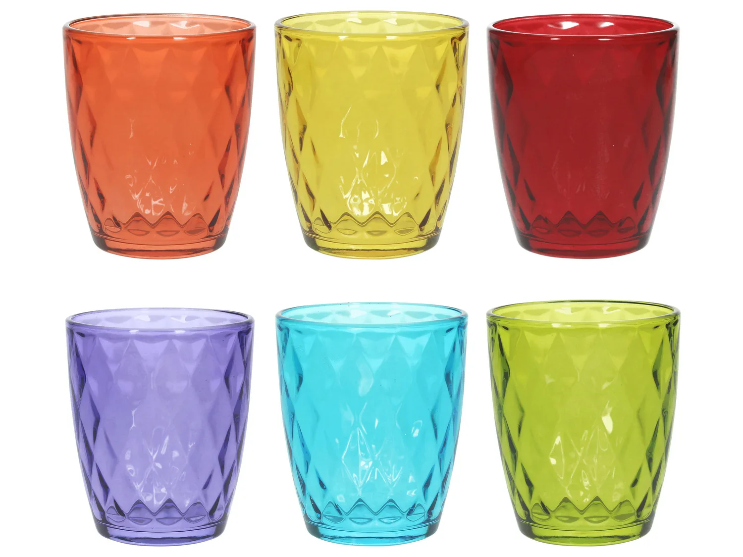 Tognana Set de verres colors, 320ml