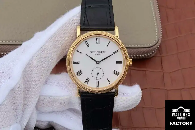 Patek Philippe Calatrava 5119G-002 Rose Gold White Dial