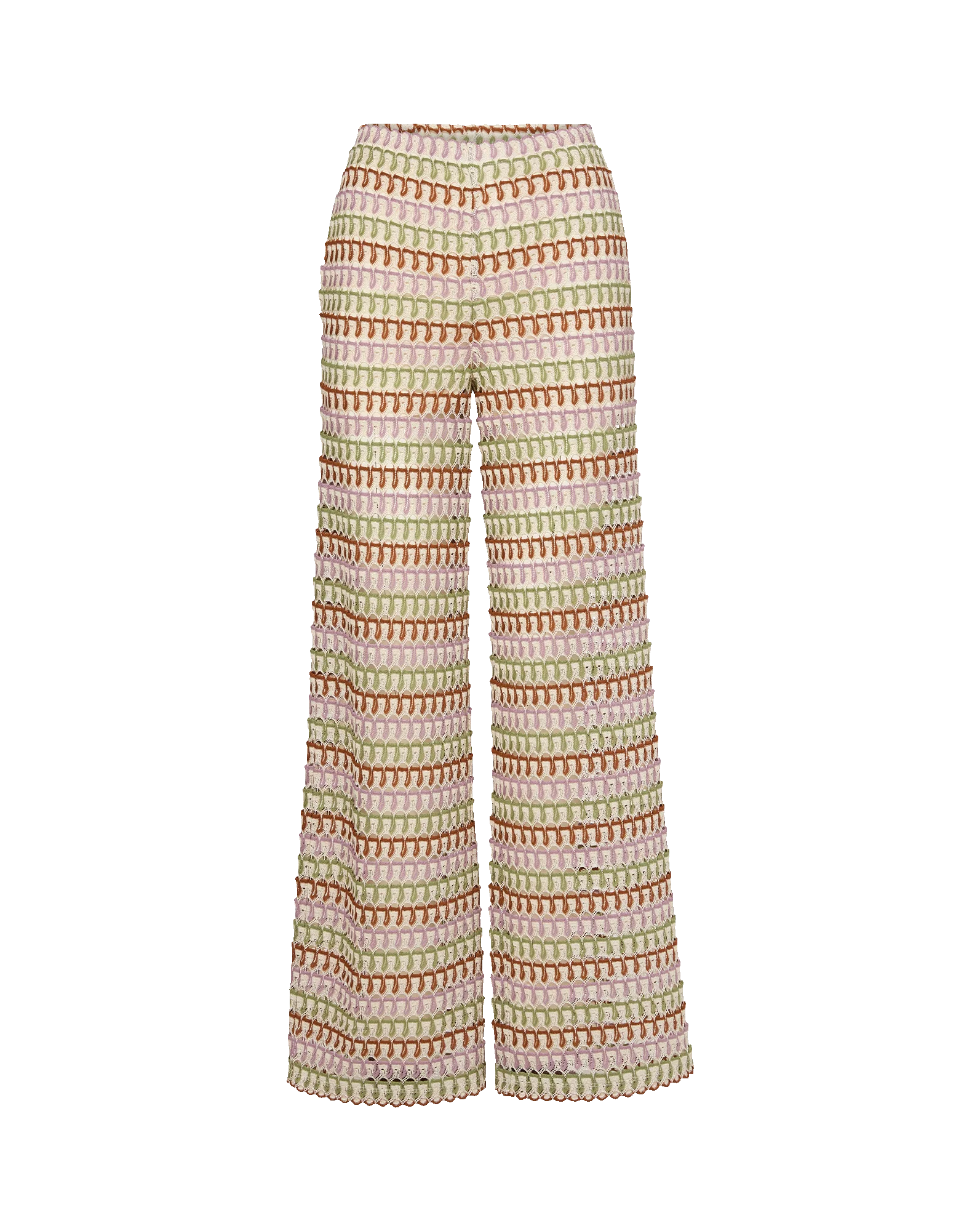 Fatima Crochet Wide-Leg Pant