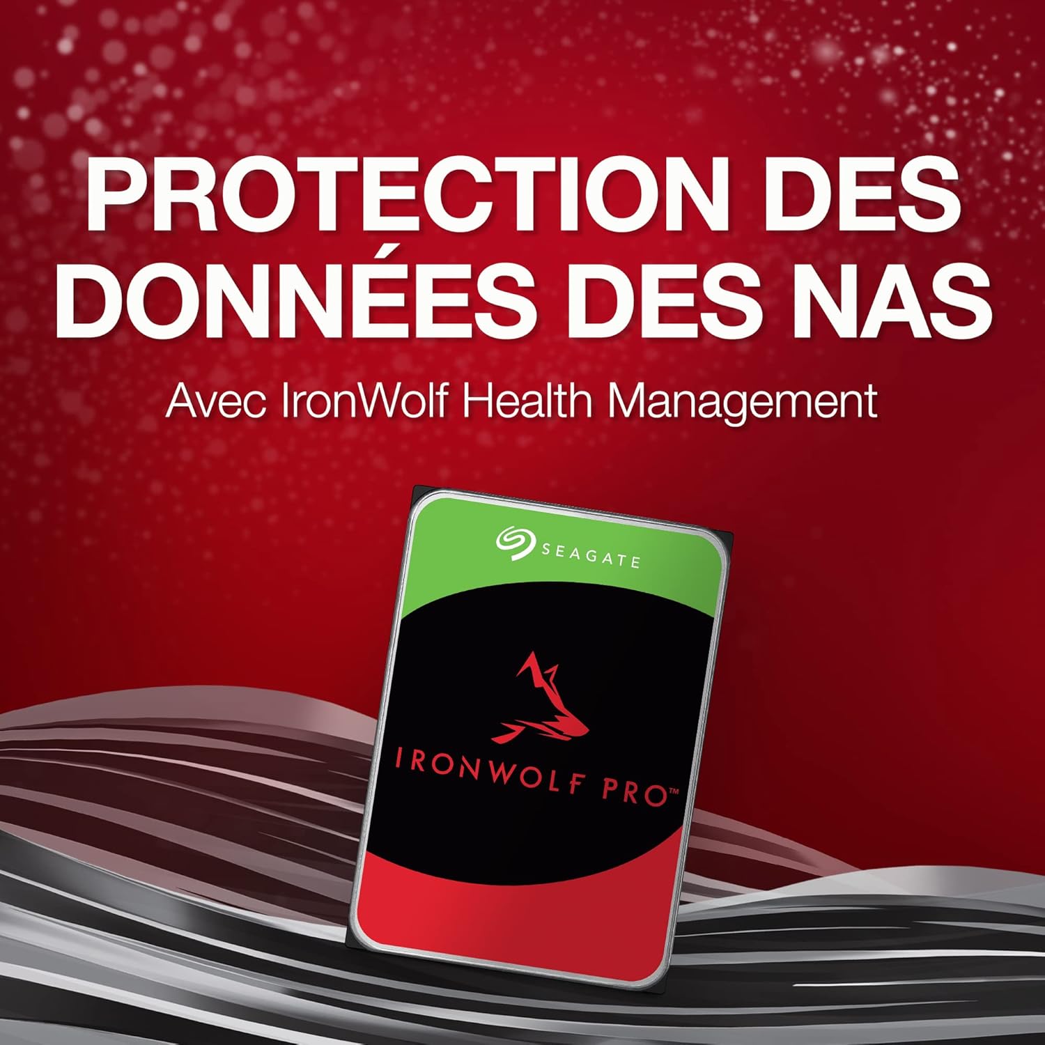 Seagate IronWolf Pro 18TB NAS HDD  ST18000NE000 SATA 6Gb/s 3.5