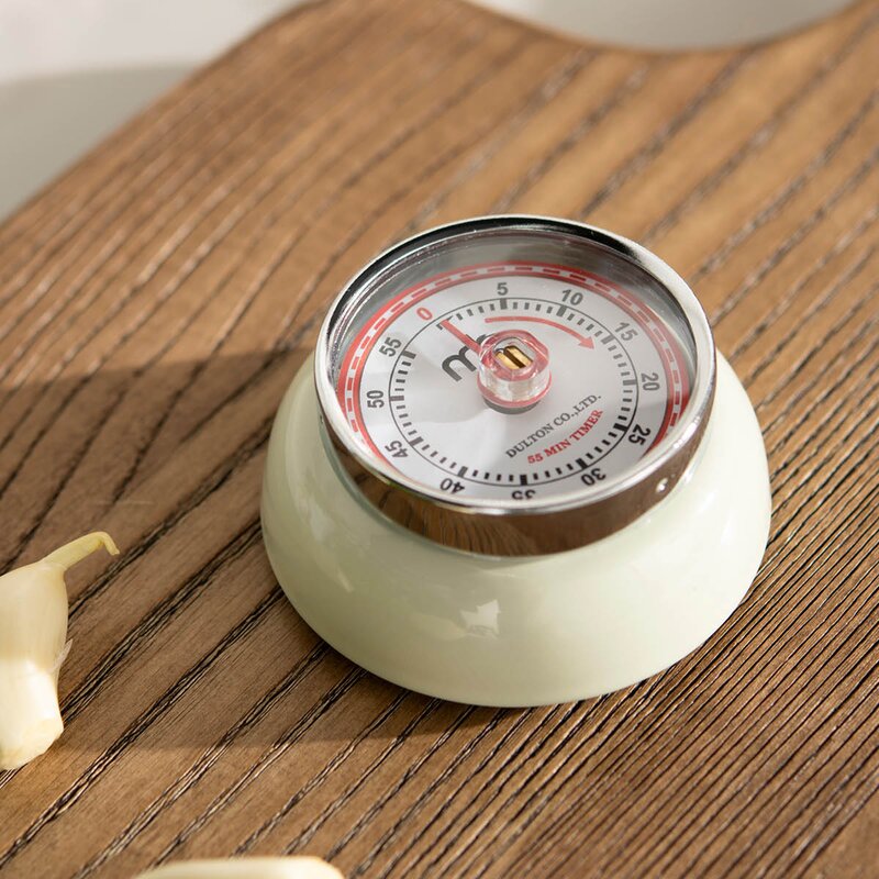 Dulton timer Ø7 cm krem