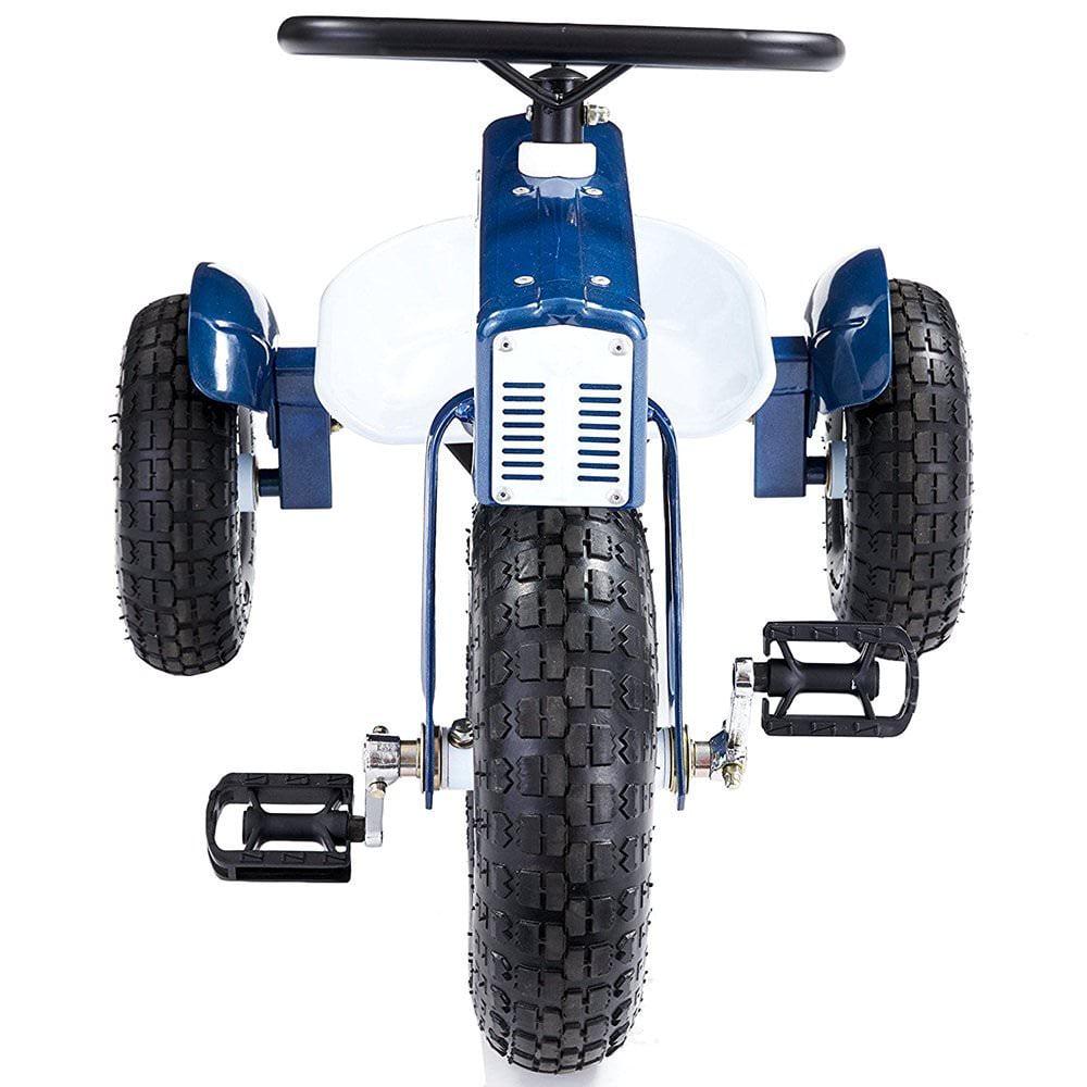 Ol- Blue Tractor Tricycle. 22#8243; Steel Toddler Bike Kids Ride On Toy - Image 3