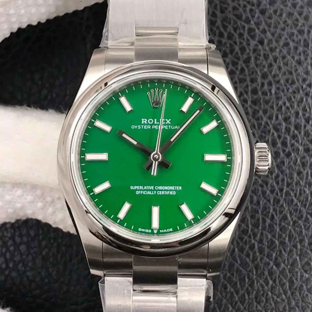 Rolex Oyster Perpetual M277200-0006 31MM EW Factory Green Dial