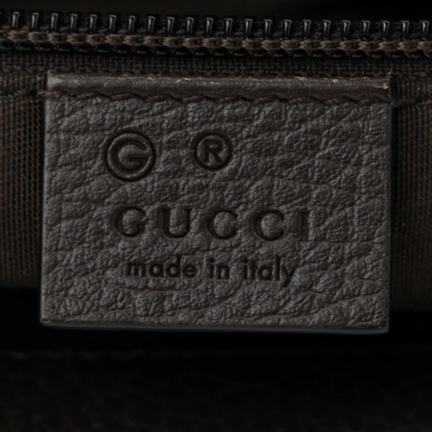 Monogram Flap Messenger Bag Beige Dark Brown