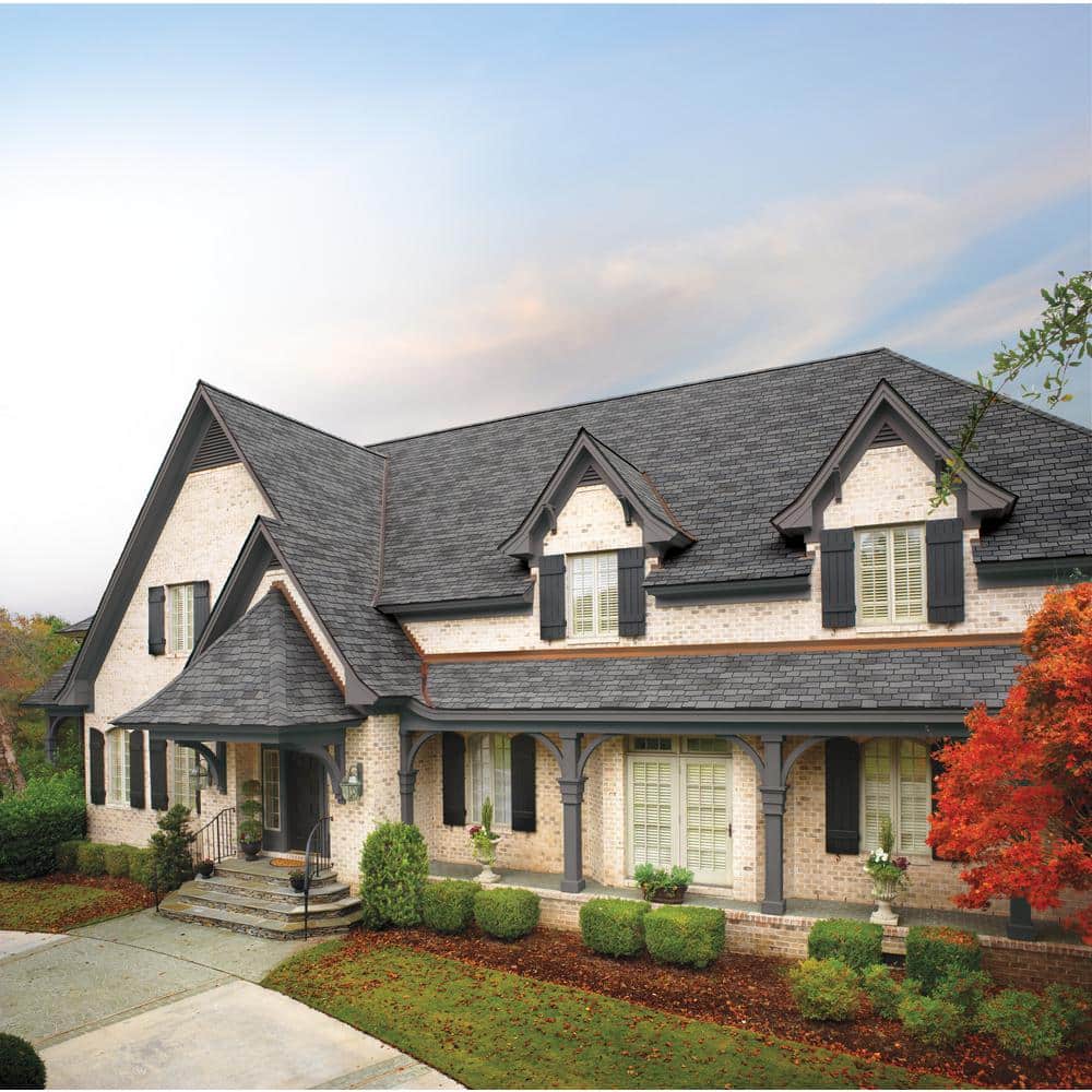 GAF Woodland Cedarwood Abbey Designer Laminated Architectural Asphalt Shingles Bundle (25 sq. ft., 14-Piece, 17 in. x 40 in.)